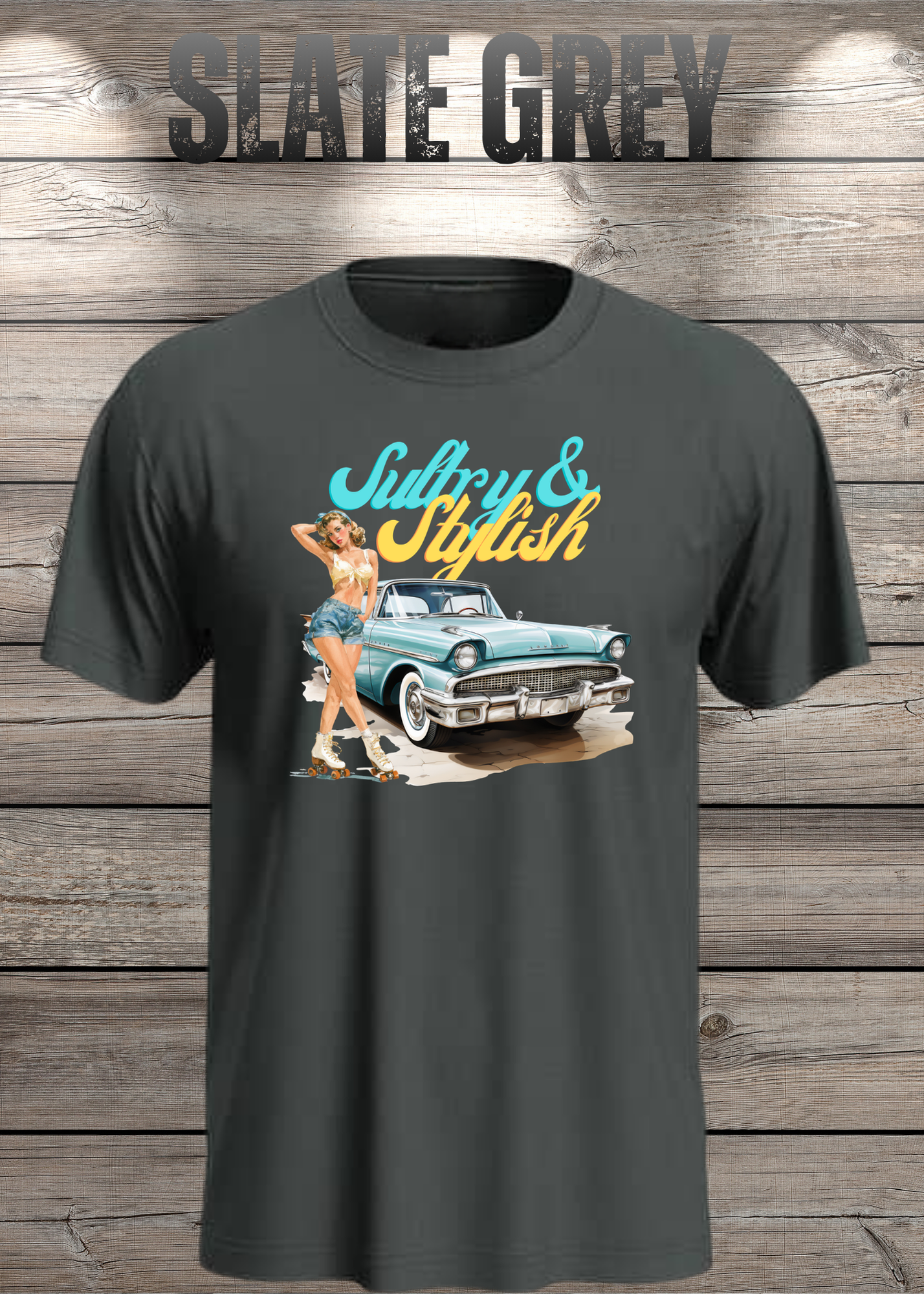 Sultry & Stylish - Vintage Look T-Shirt Unisex