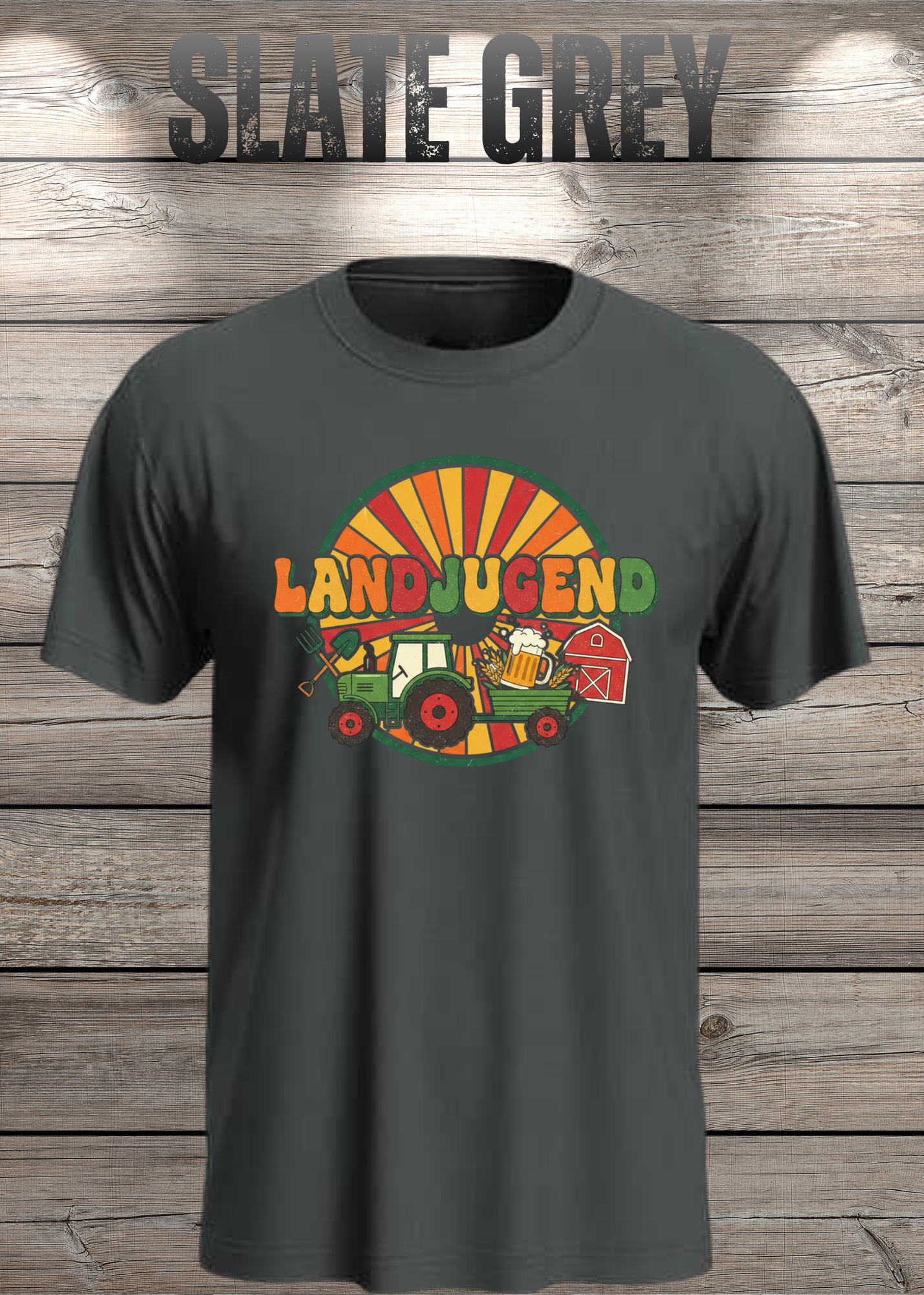 T-Shirt 'Landjugend' - Witziges Statement-Shirt für Landliebhaber