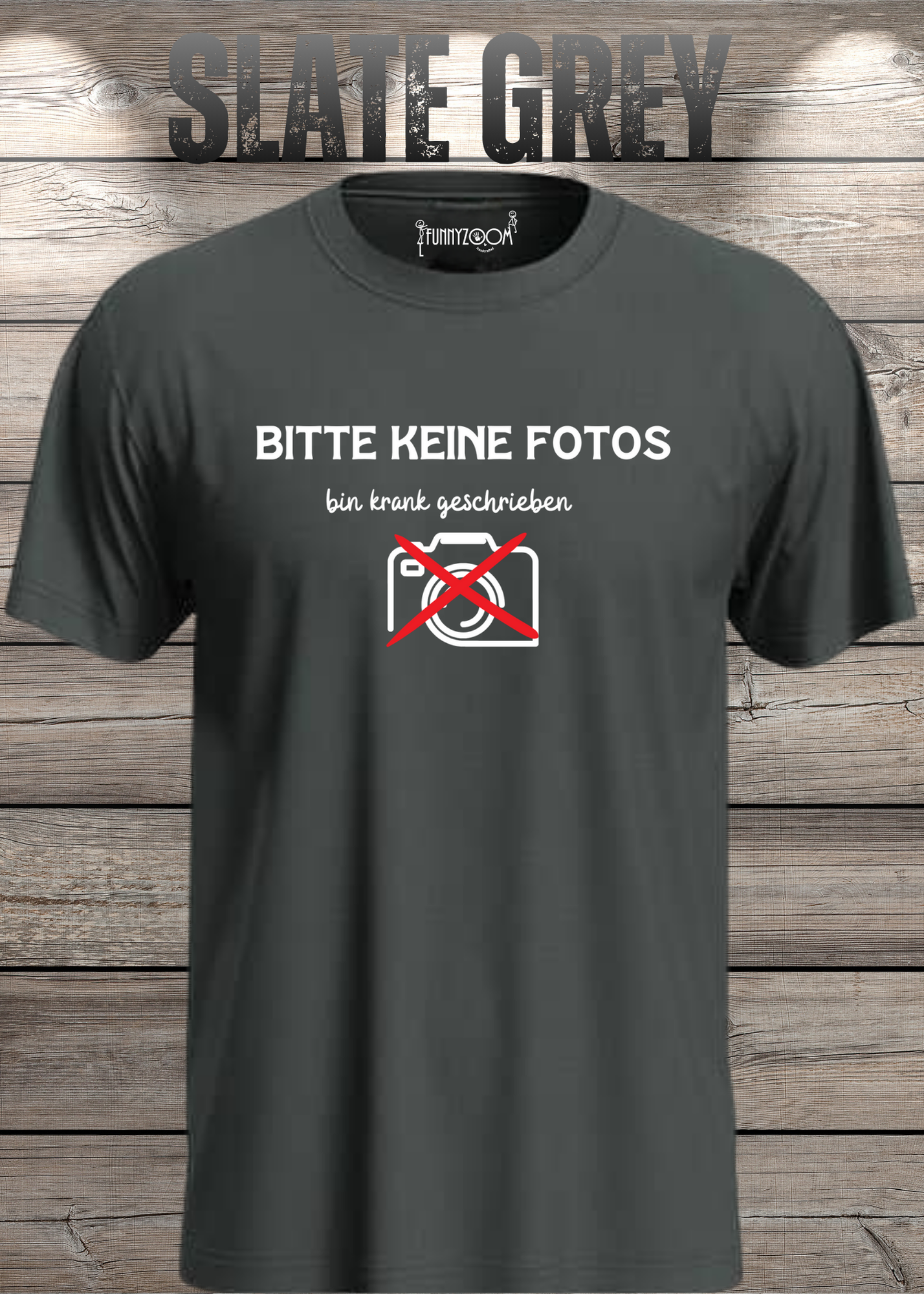Krankgeschrieben T-Shirt - Witziges Statement Shirt - Lustiges Geschenk - Unisex