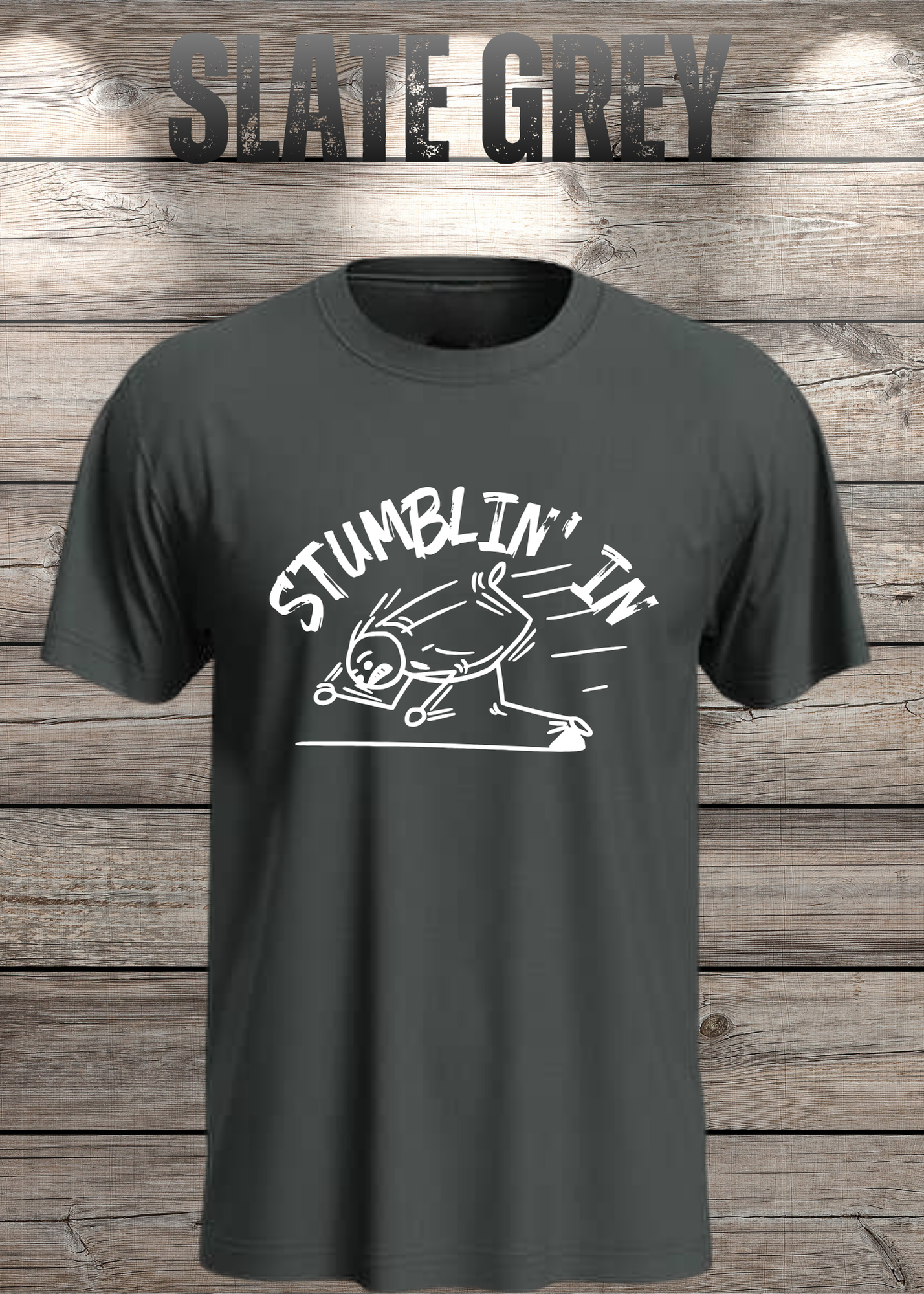 Stumblin' In - Witziges Musik T-Shirt mit Spruch