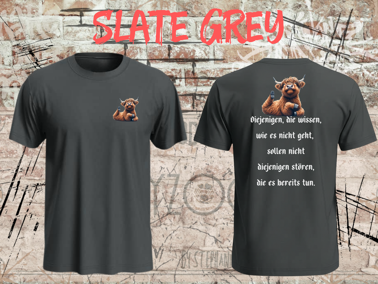 T-Shirt Unisex - Diejenigen, die wissen wie es geht, sollen nicht diejenigen stören die es bereits tun - Lustiger Spruch