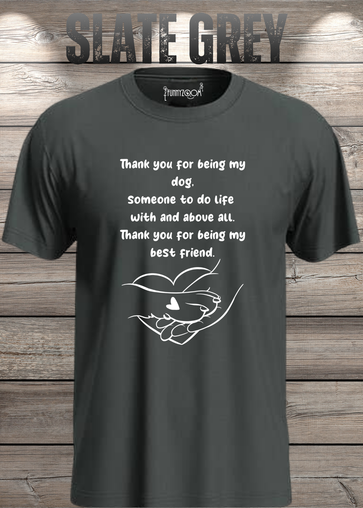 T-Shirt Hunde Love Story Witziges Statement Shirt Lustiges Geschenk Freizeit Unisex