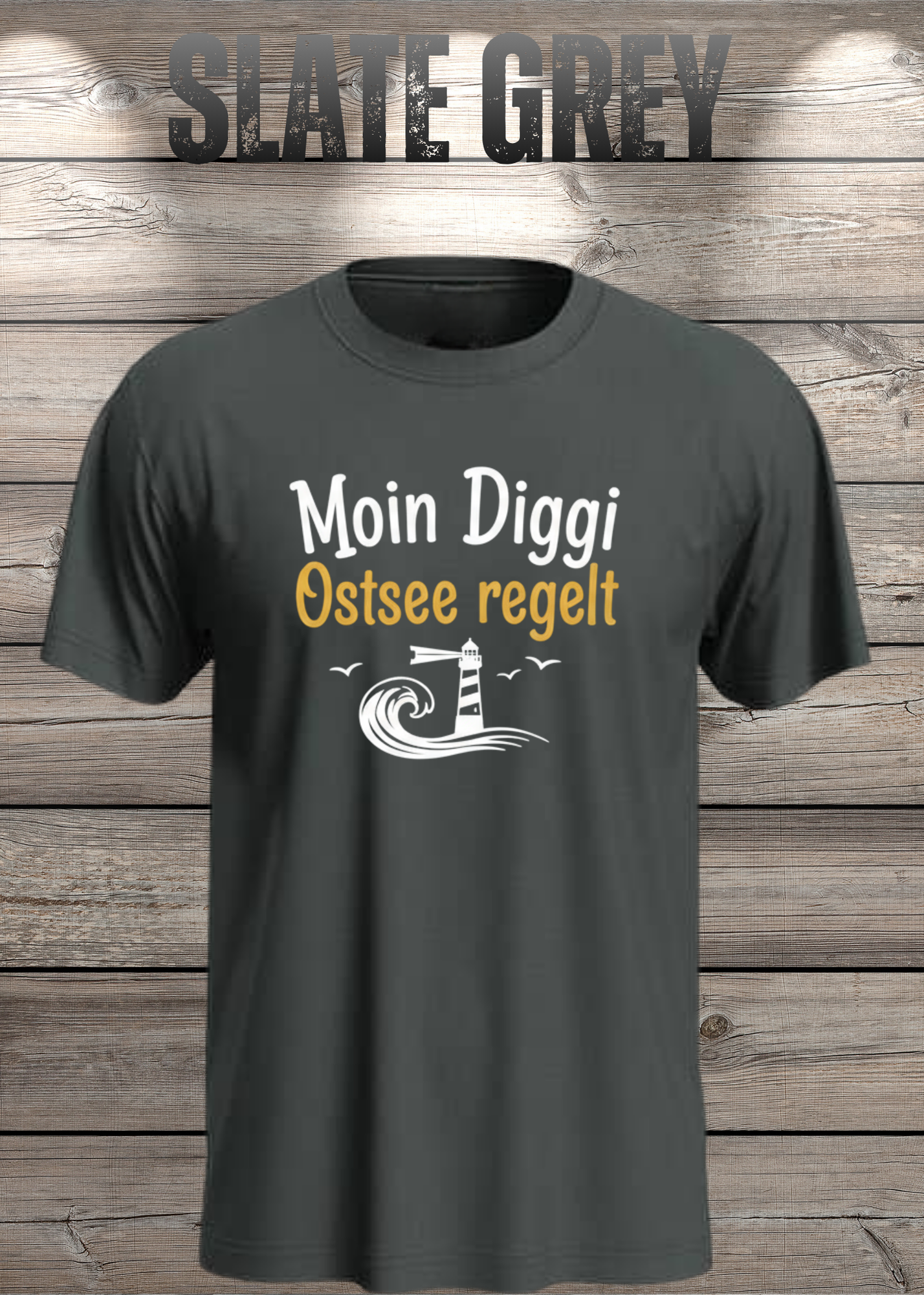 Unisex T-Shirt Moin Diggi Ostsee regelt