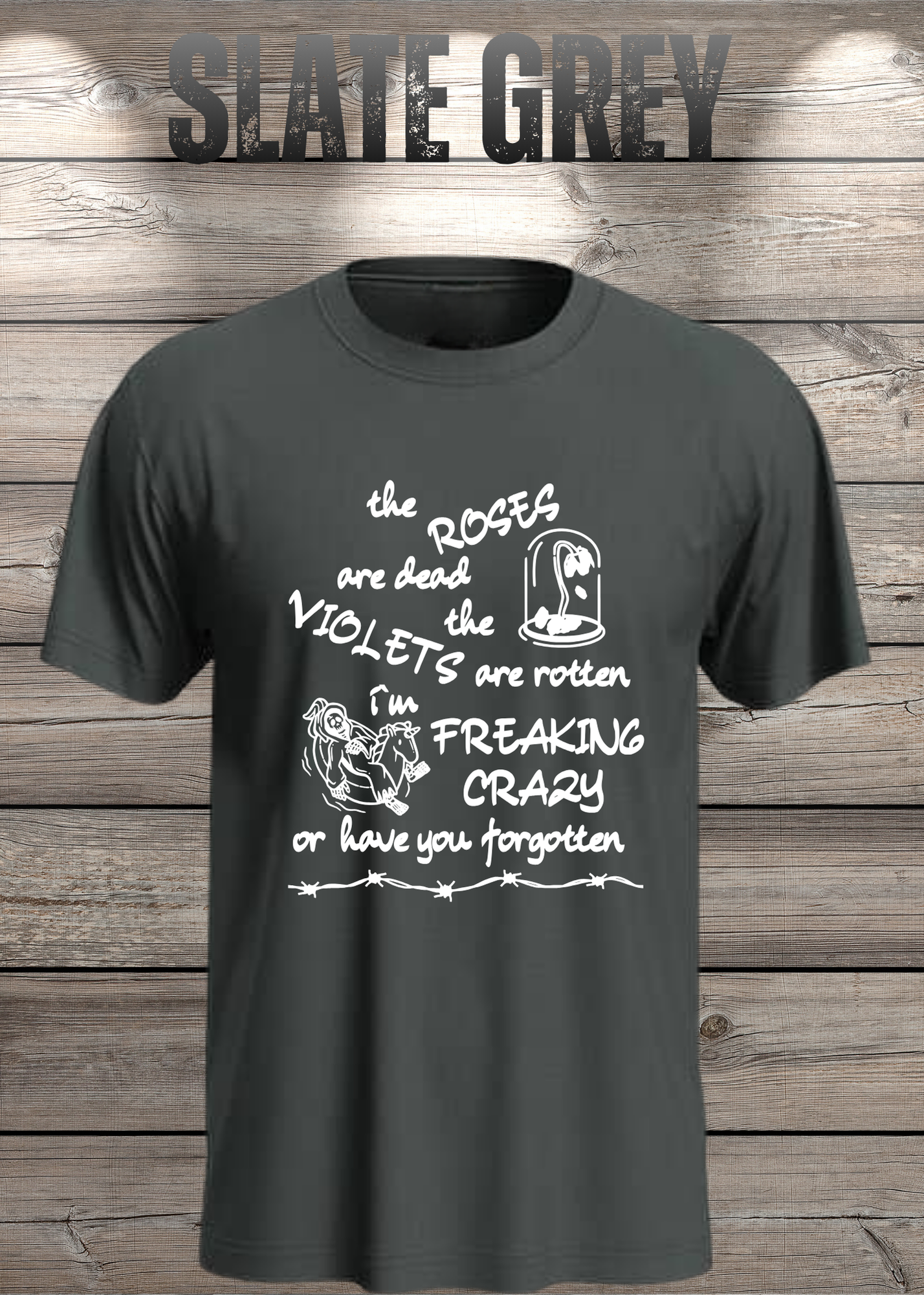 T-Shirt I'm Freaking Crazy - Lustiger Spruch Geschenkidee Geburtstag Unisex Statement