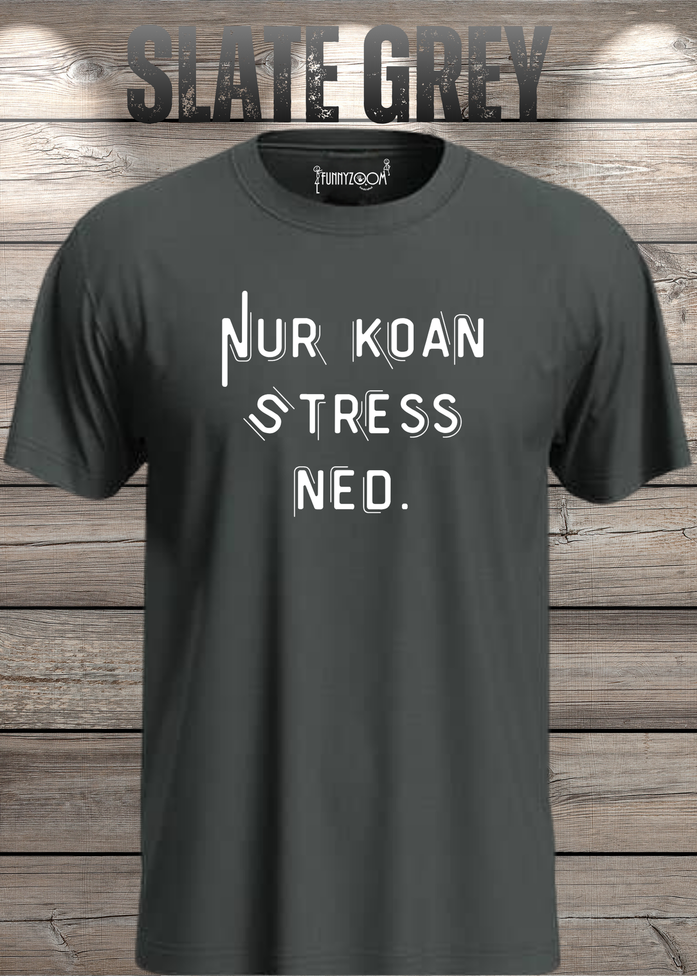 T-Shirt Nur Koan Stress ned - Bayern T-Shirt Lustige Sprüche Geschenkidee - Geburtstag Unisex viele Farben