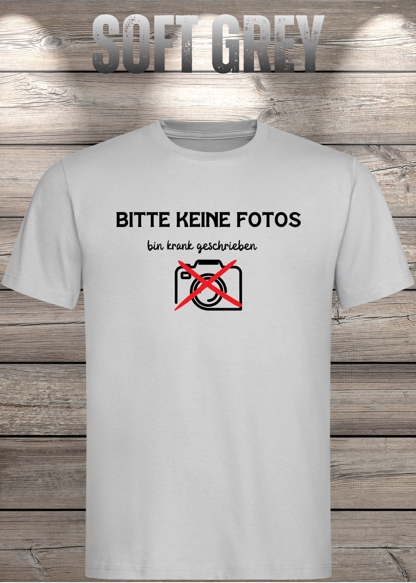 Krankgeschrieben T-Shirt - Witziges Statement Shirt - Lustiges Geschenk - Unisex