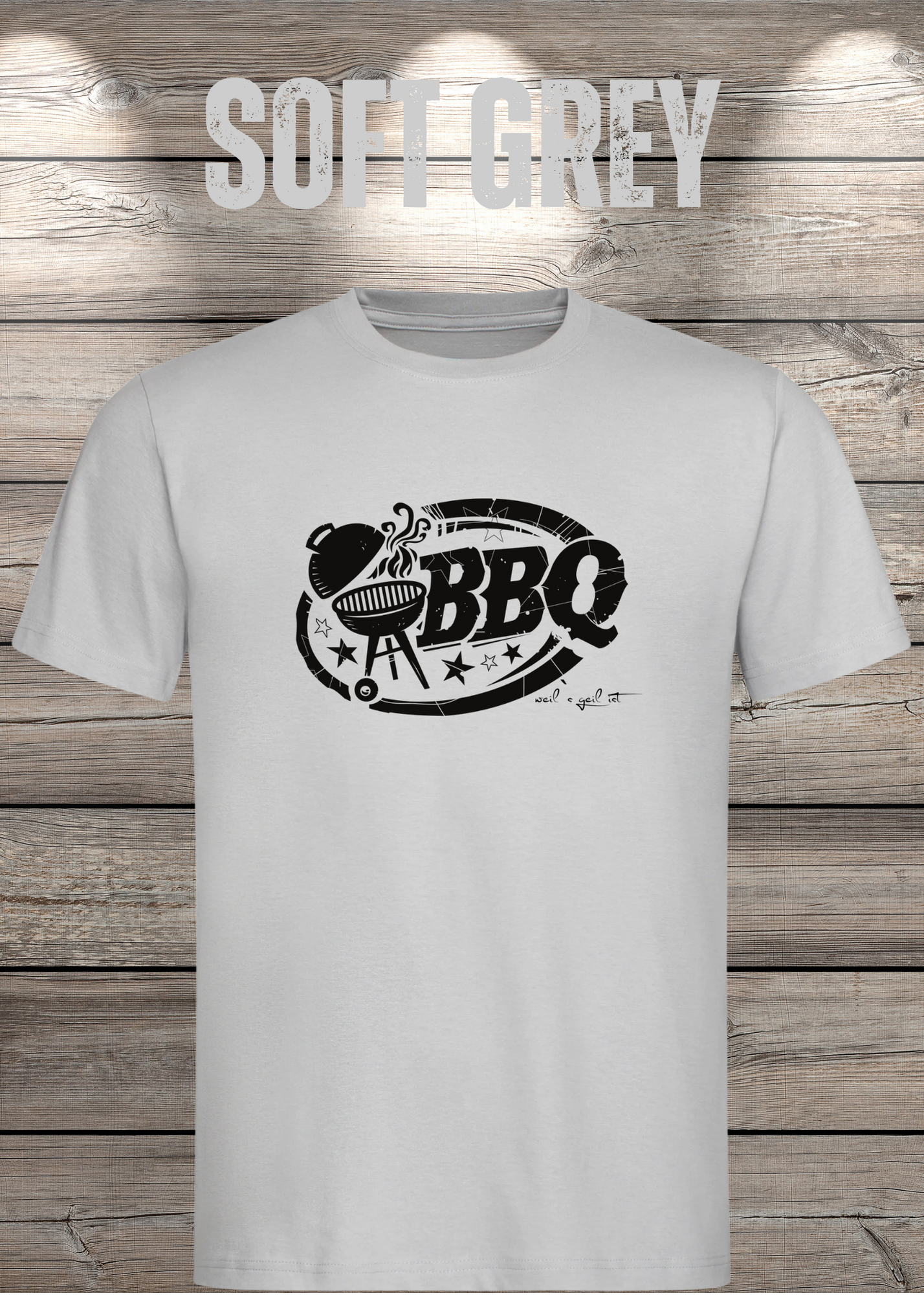 T-Shirt BBQ weils geil ist! Geschenkidee für Grillmeister Lustiges Grill Shirt Unisex