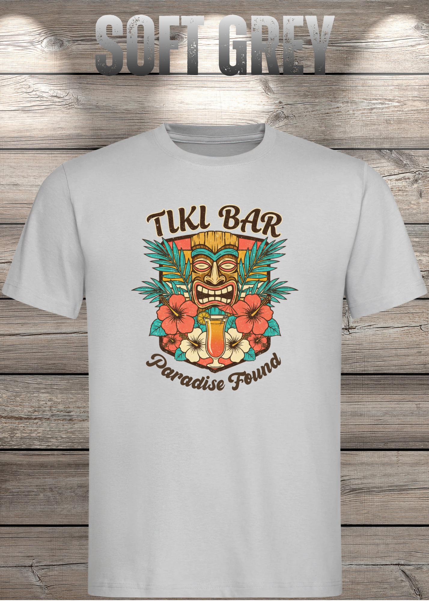T-Shirt Tiki Bar - Witziger Spruch - Geschenkidee Unisex - Tropical Vibes