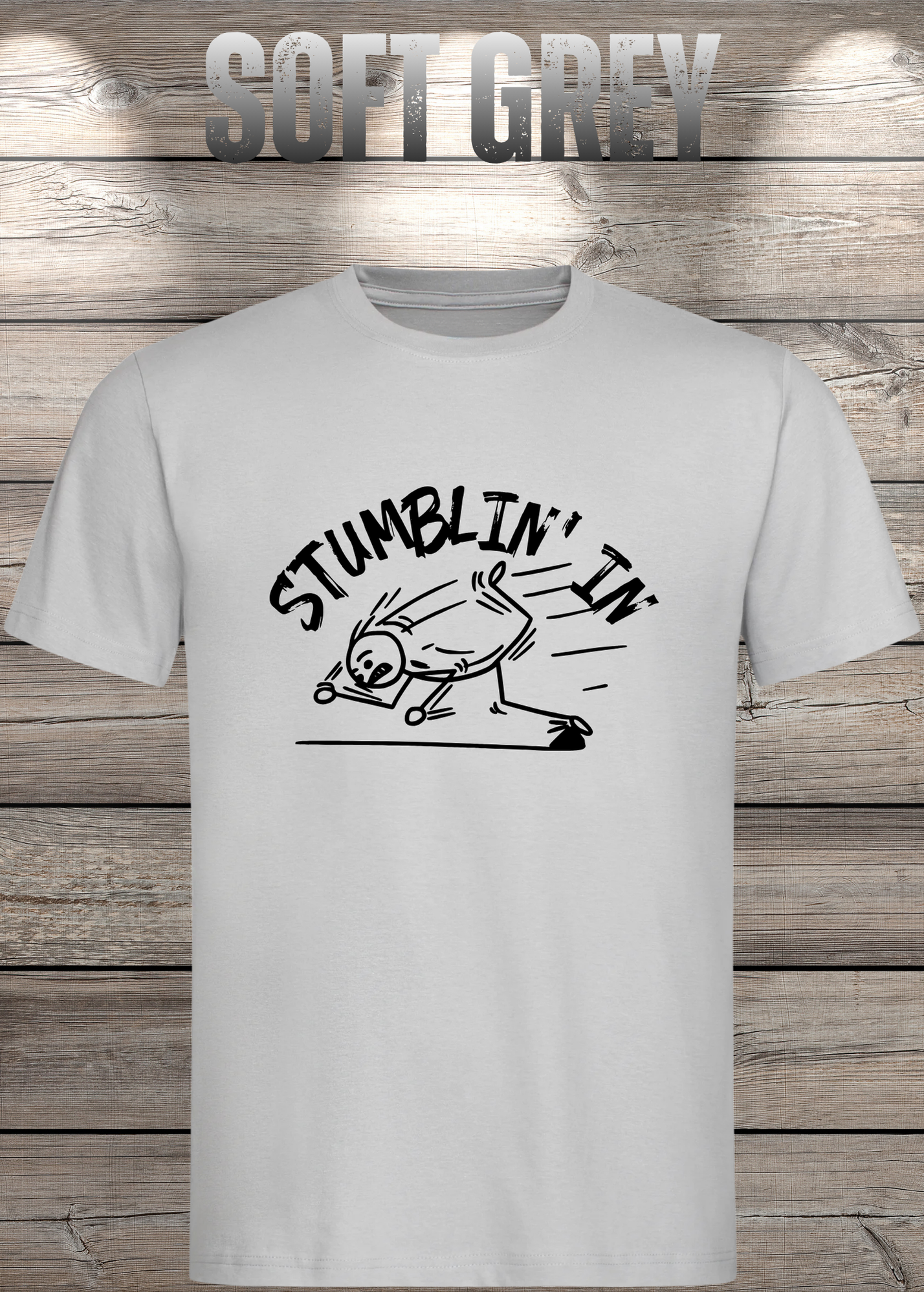 Stumblin' In - Witziges Musik T-Shirt mit Spruch
