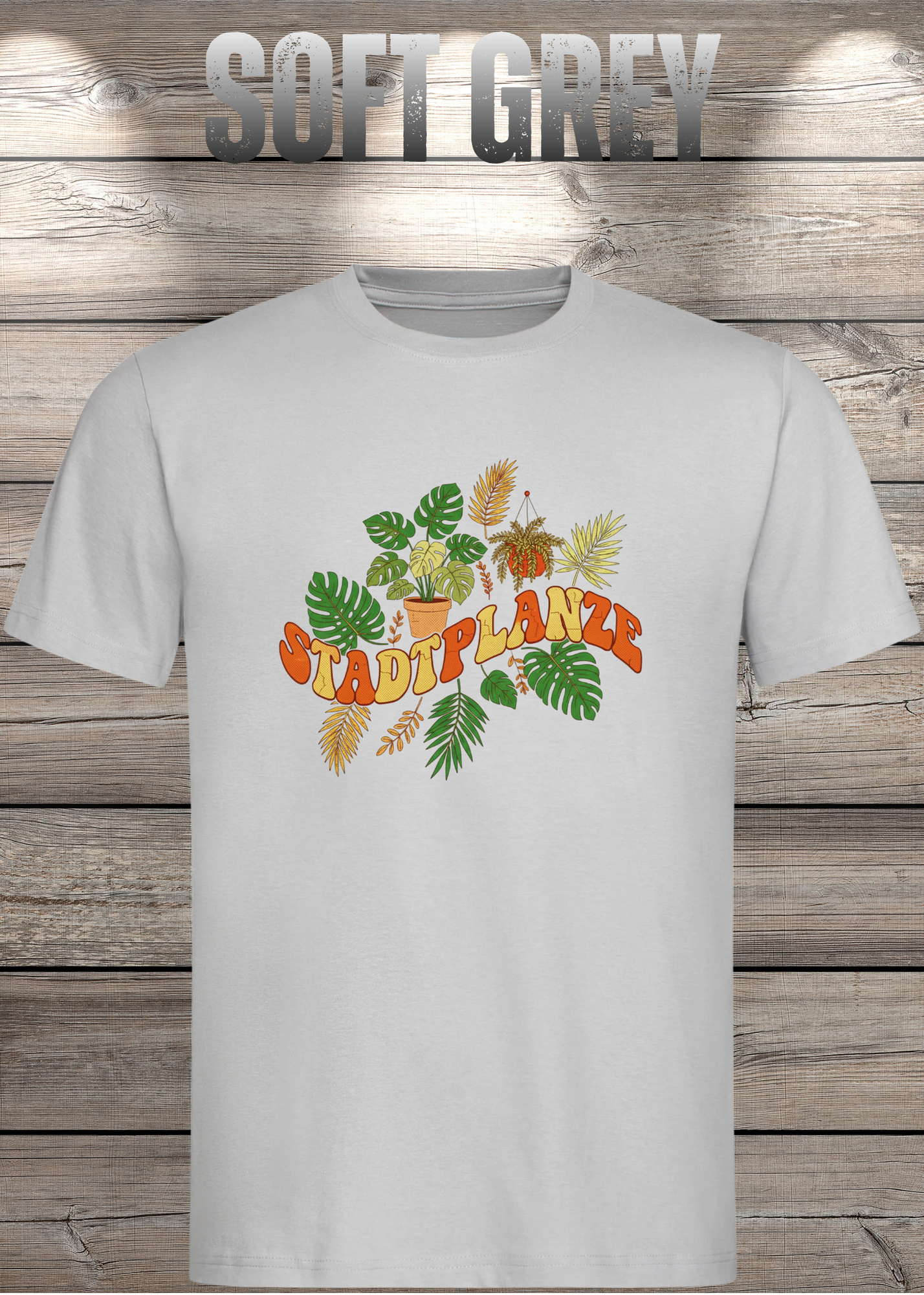 T-Shirt 'Stadtpflanze' - Witziges Spruch-Shirt für Urban-Naturliebhaber