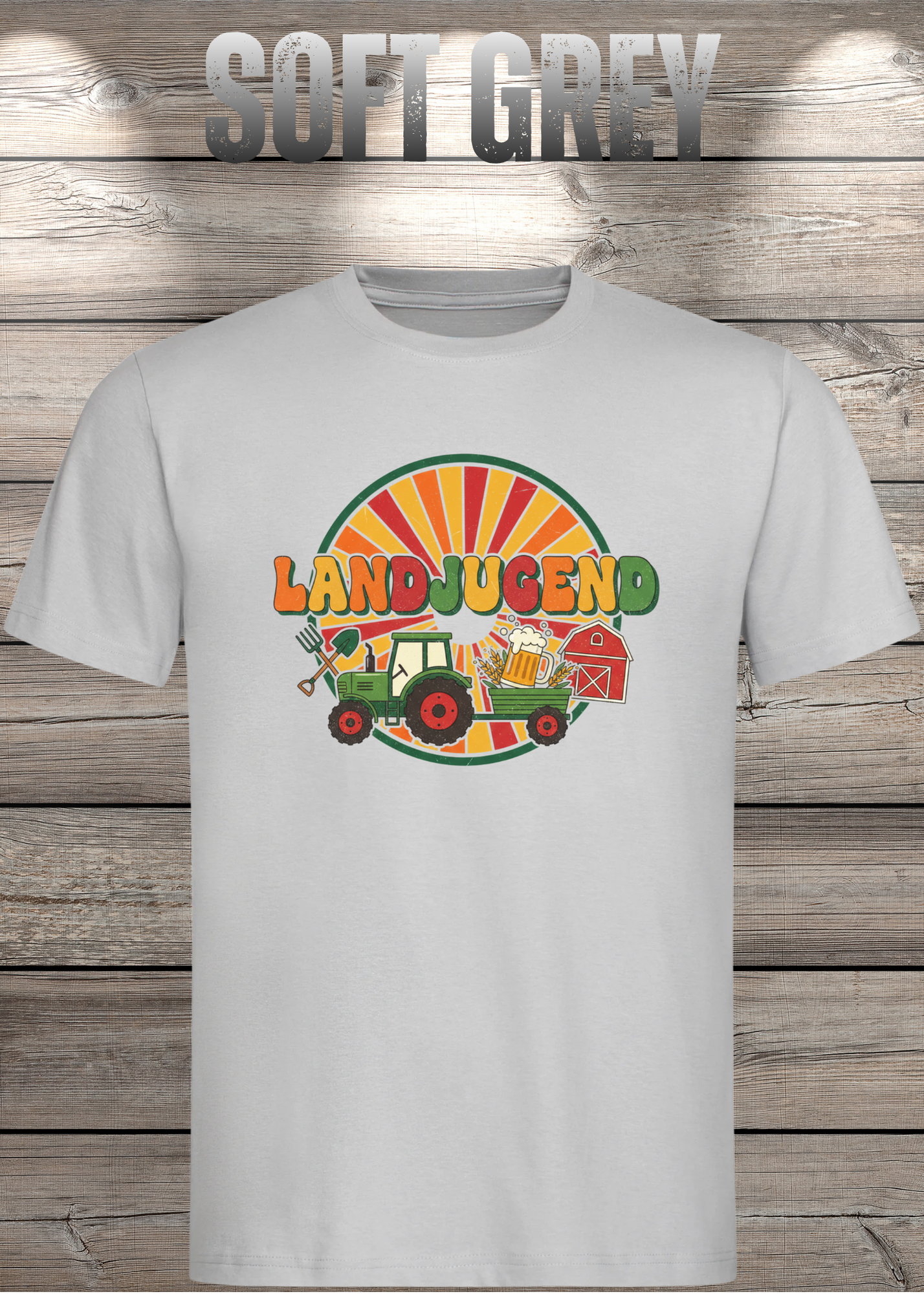 T-Shirt 'Landjugend' - Witziges Statement-Shirt für Landliebhaber