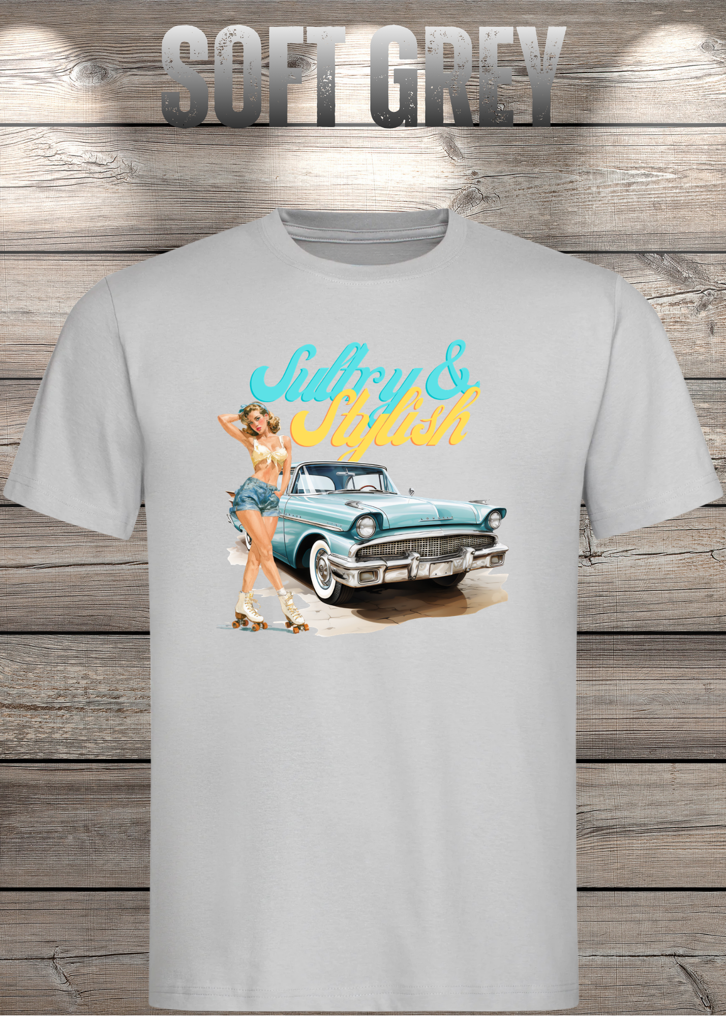 Sultry & Stylish - Vintage Look T-Shirt Unisex