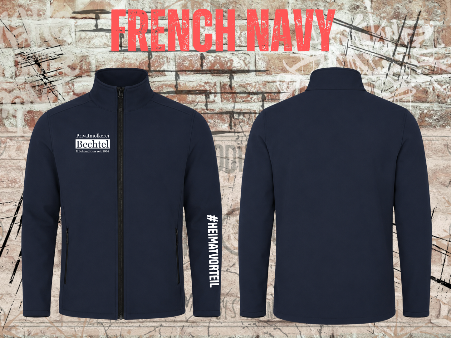 Bechtel Team Herren Softshelljacke – Mitarbeiter Edition