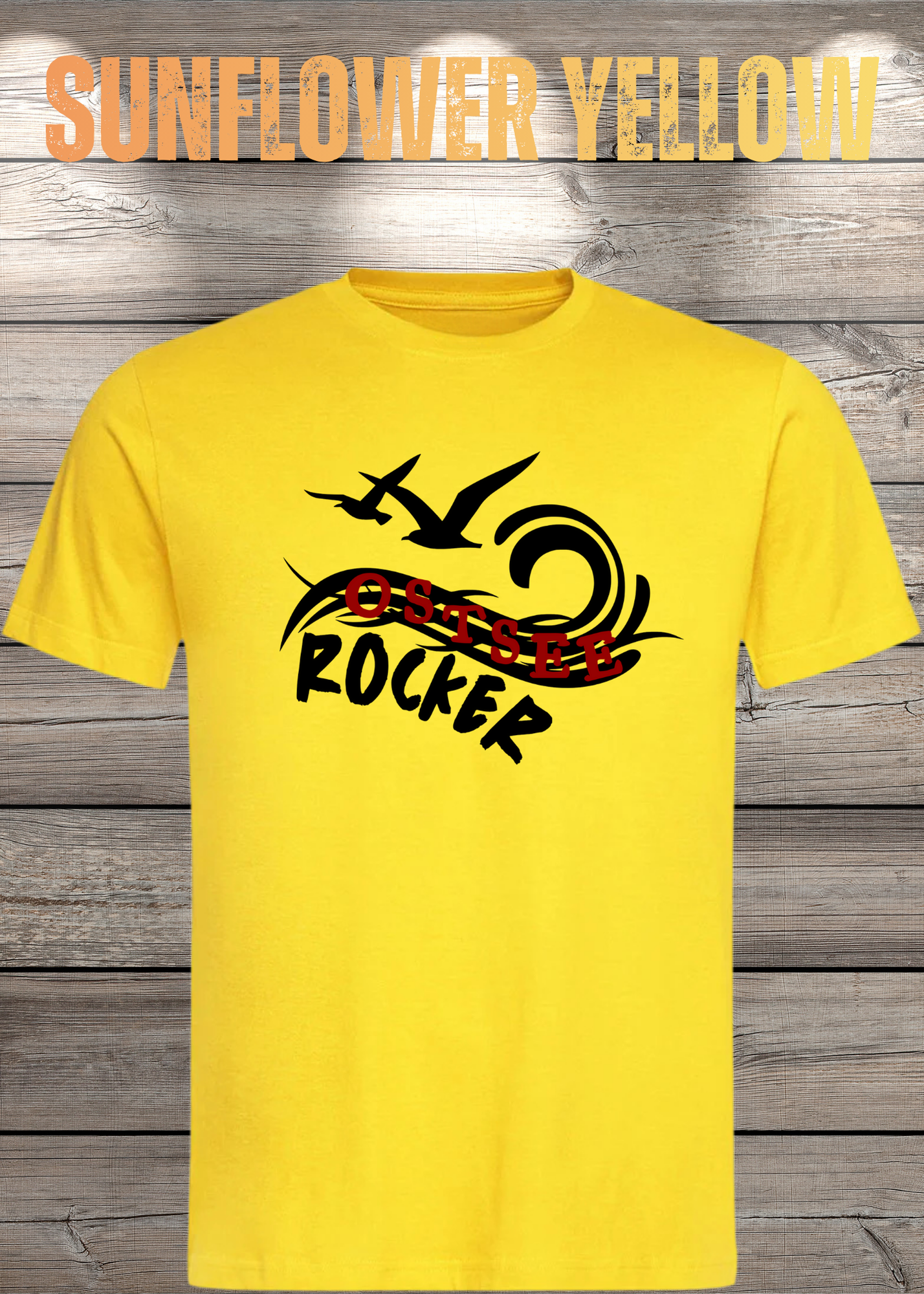 T-Shirt 'Ostsee Rocker' - Norddeutschland Geschenk Unisex Küsten-Style