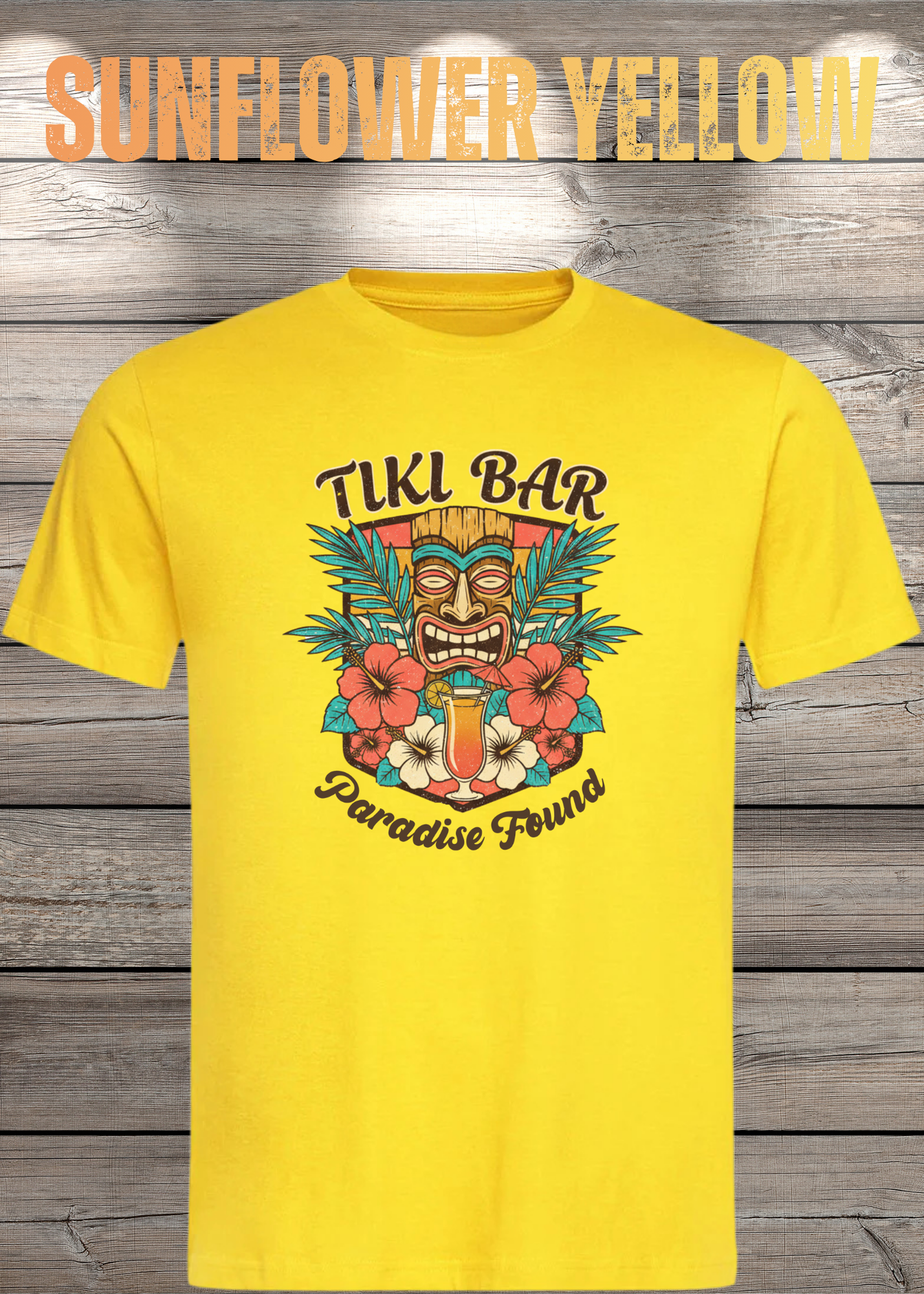 T-Shirt Tiki Bar - Witziger Spruch - Geschenkidee Unisex - Tropical Vibes