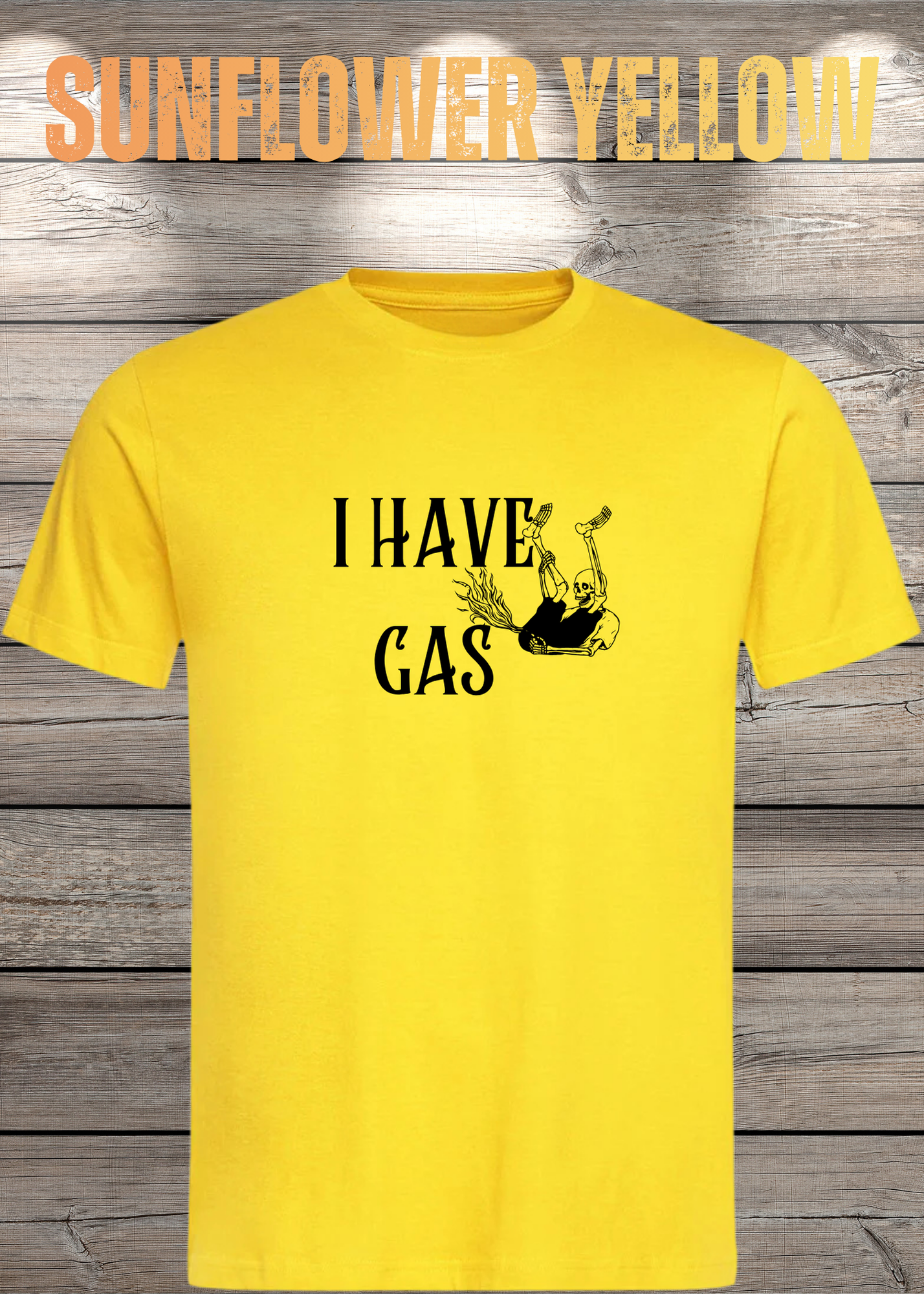 T-Shirt 'I Have Gas' - Sarkastisches Pupsen-Shirt für Ehrliche