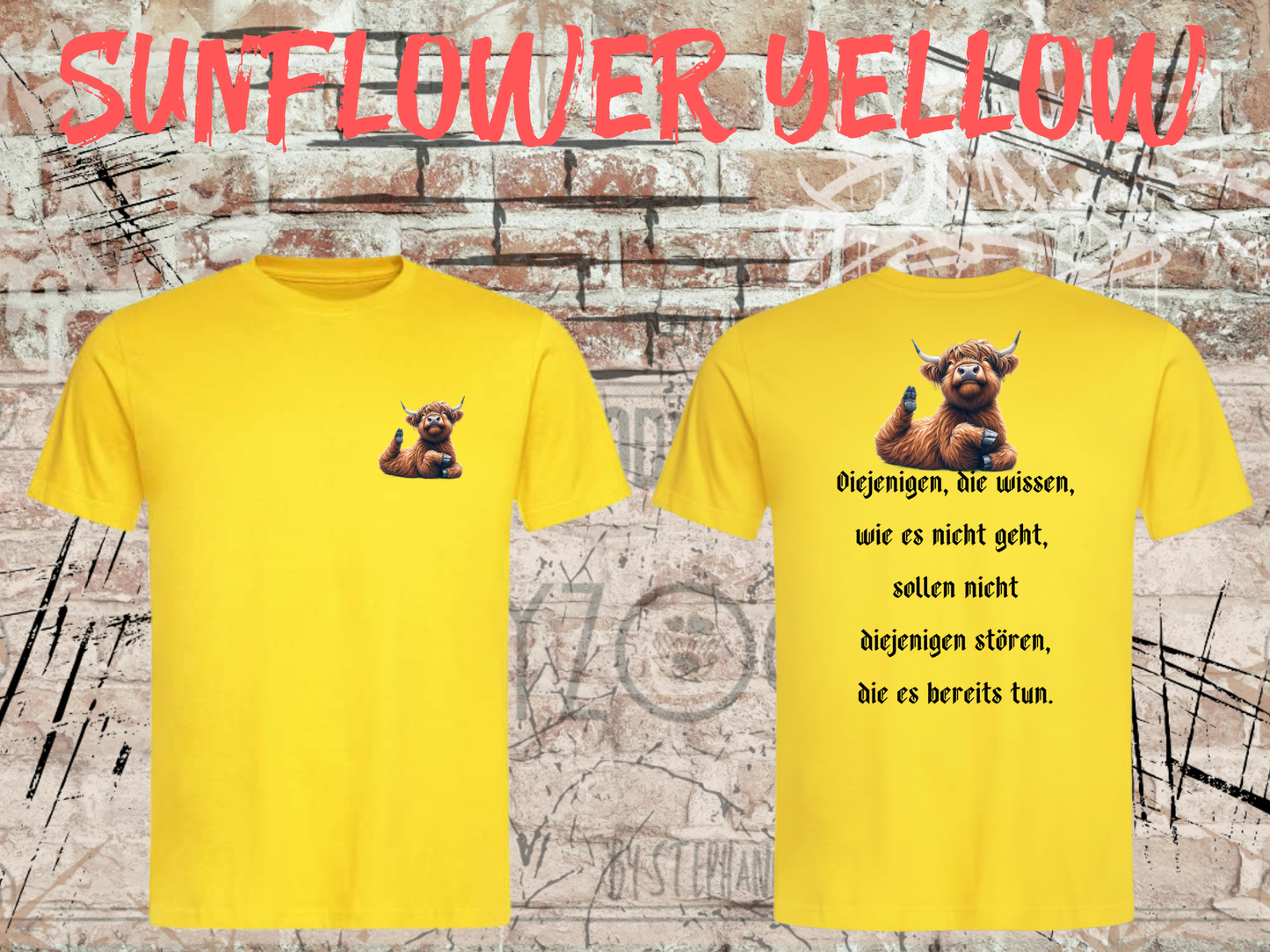 T-Shirt Unisex - Diejenigen, die wissen wie es geht, sollen nicht diejenigen stören die es bereits tun - Lustiger Spruch