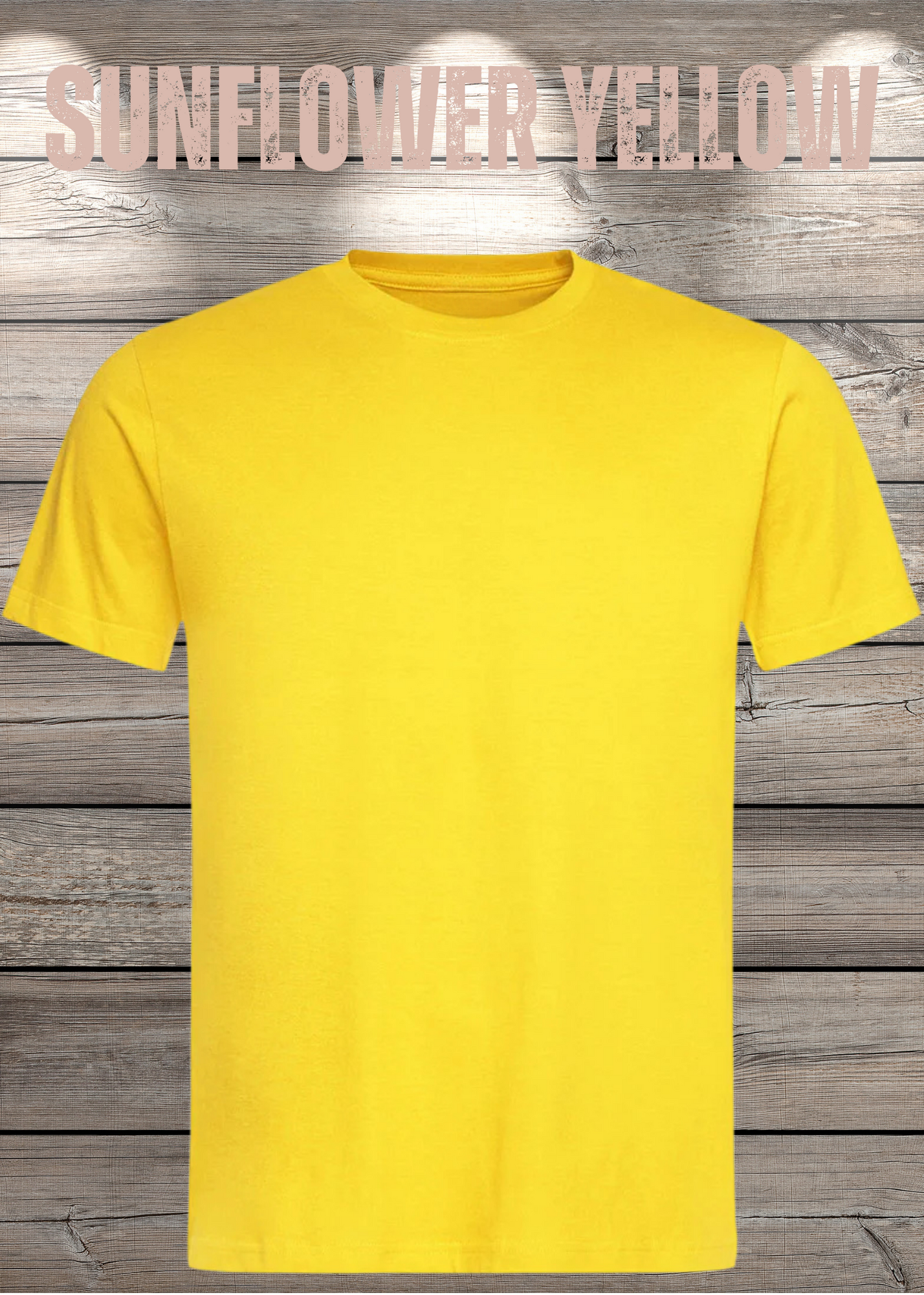 Sunflower Yellow Männer/ Unisex T Shirt