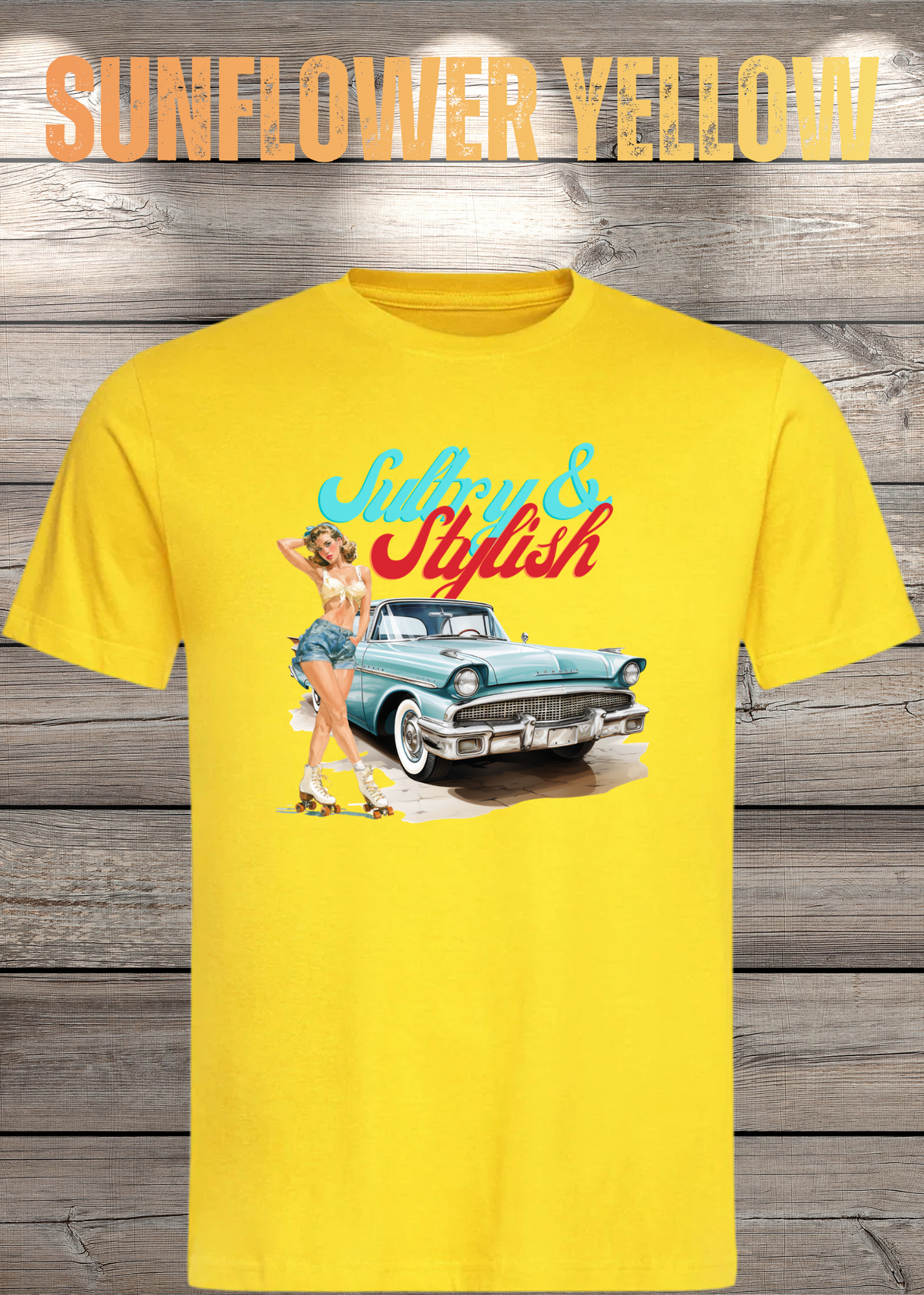 Sultry & Stylish - Vintage Look T-Shirt Unisex