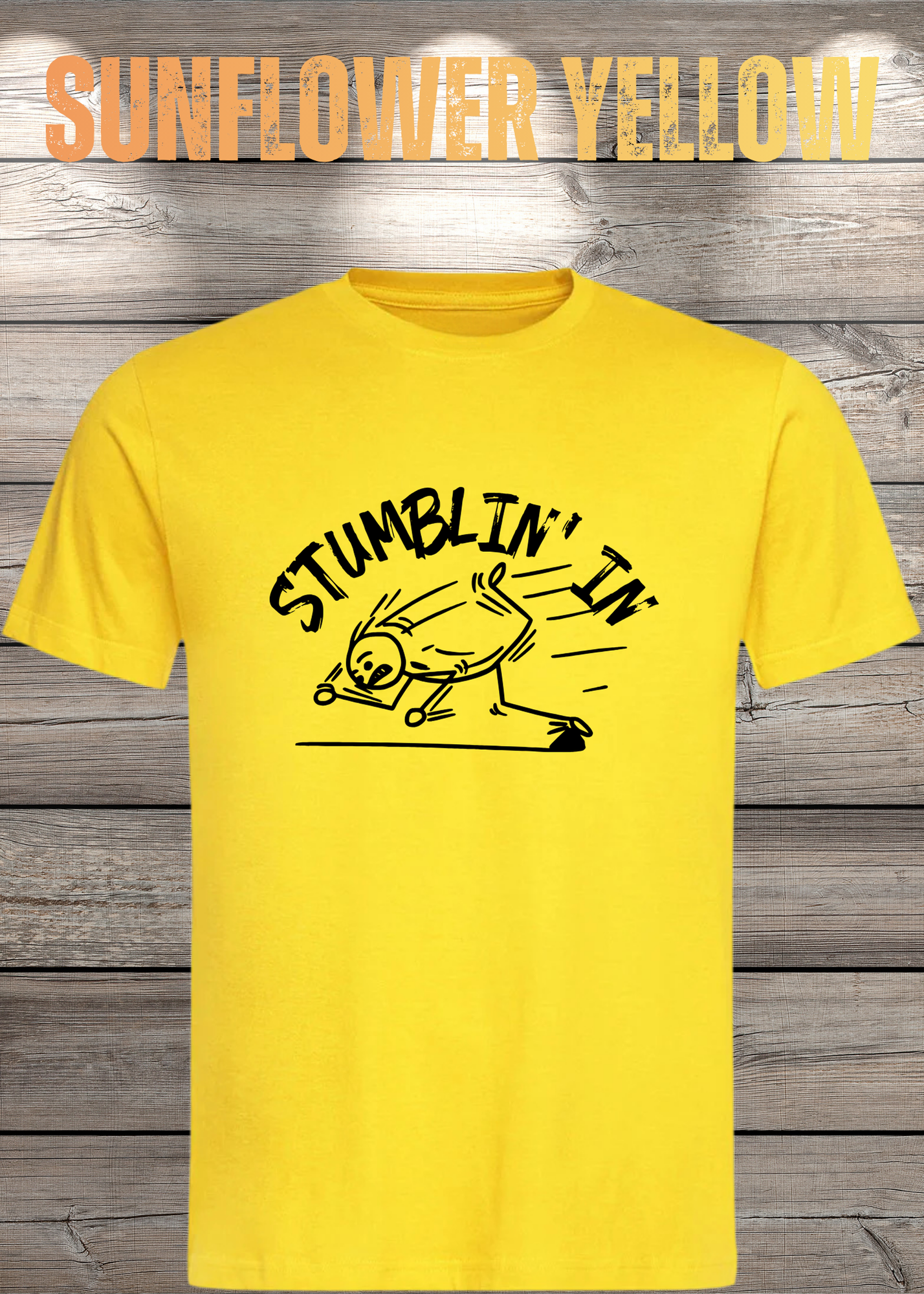 Stumblin' In - Witziges Musik T-Shirt mit Spruch
