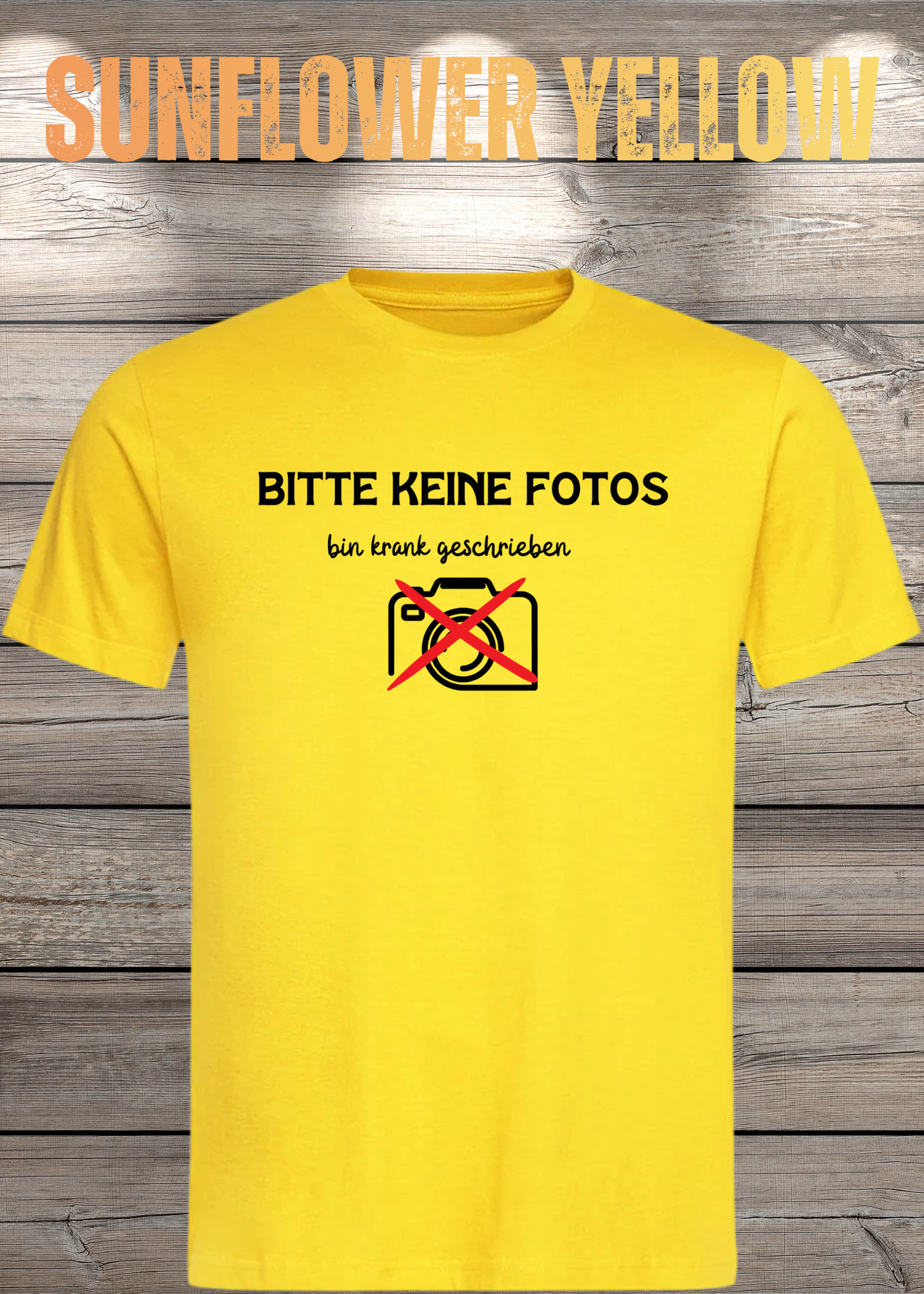 Krankgeschrieben T-Shirt - Witziges Statement Shirt - Lustiges Geschenk - Unisex