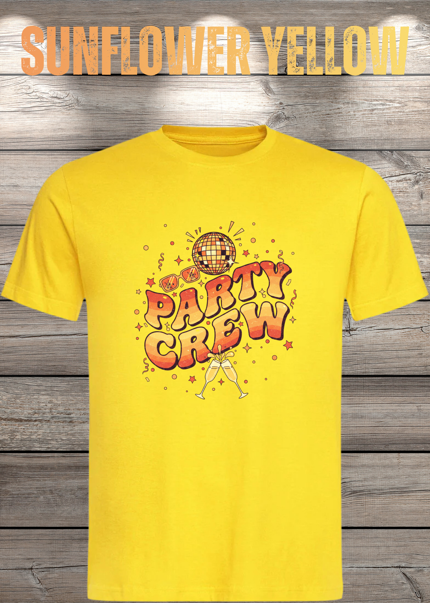 T-Shirt 'Party Crew' - Witziges Party-Shirt für echte Feierlöwen