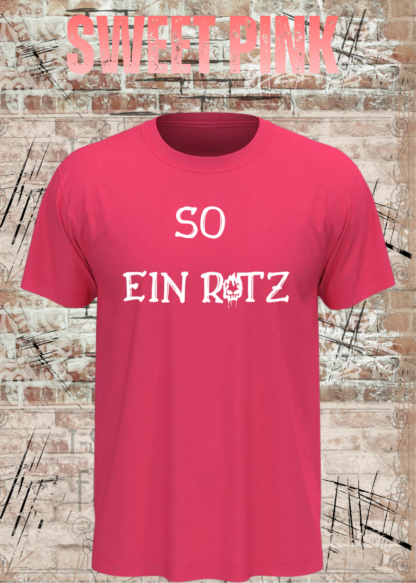 Lustiges Unisex T-Shirt „So ein Rotz“ | Frecher Humor Spruch Shirt