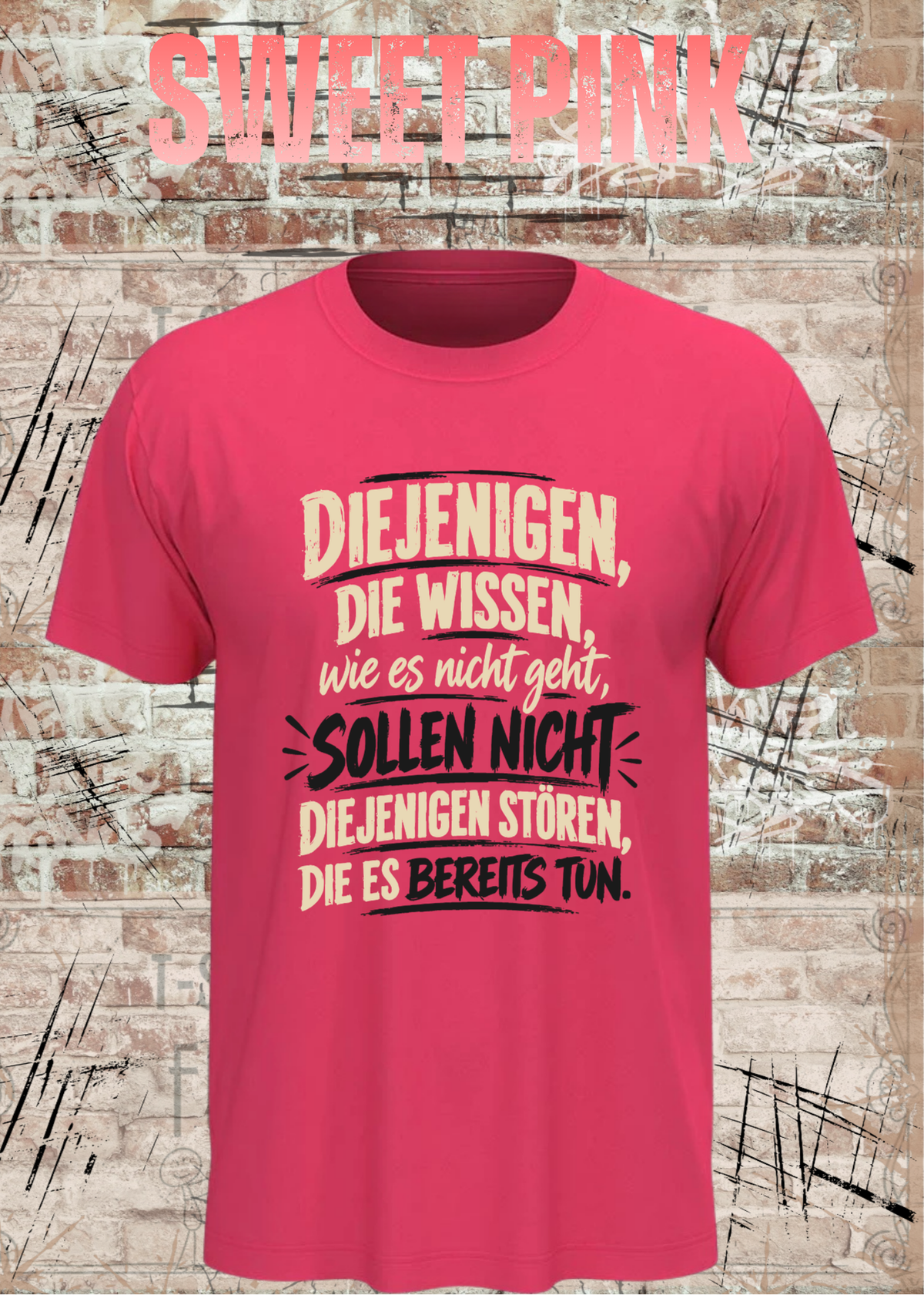 Diejenigen, die wissen – Macher Statement T-Shirt | FunnyZoom