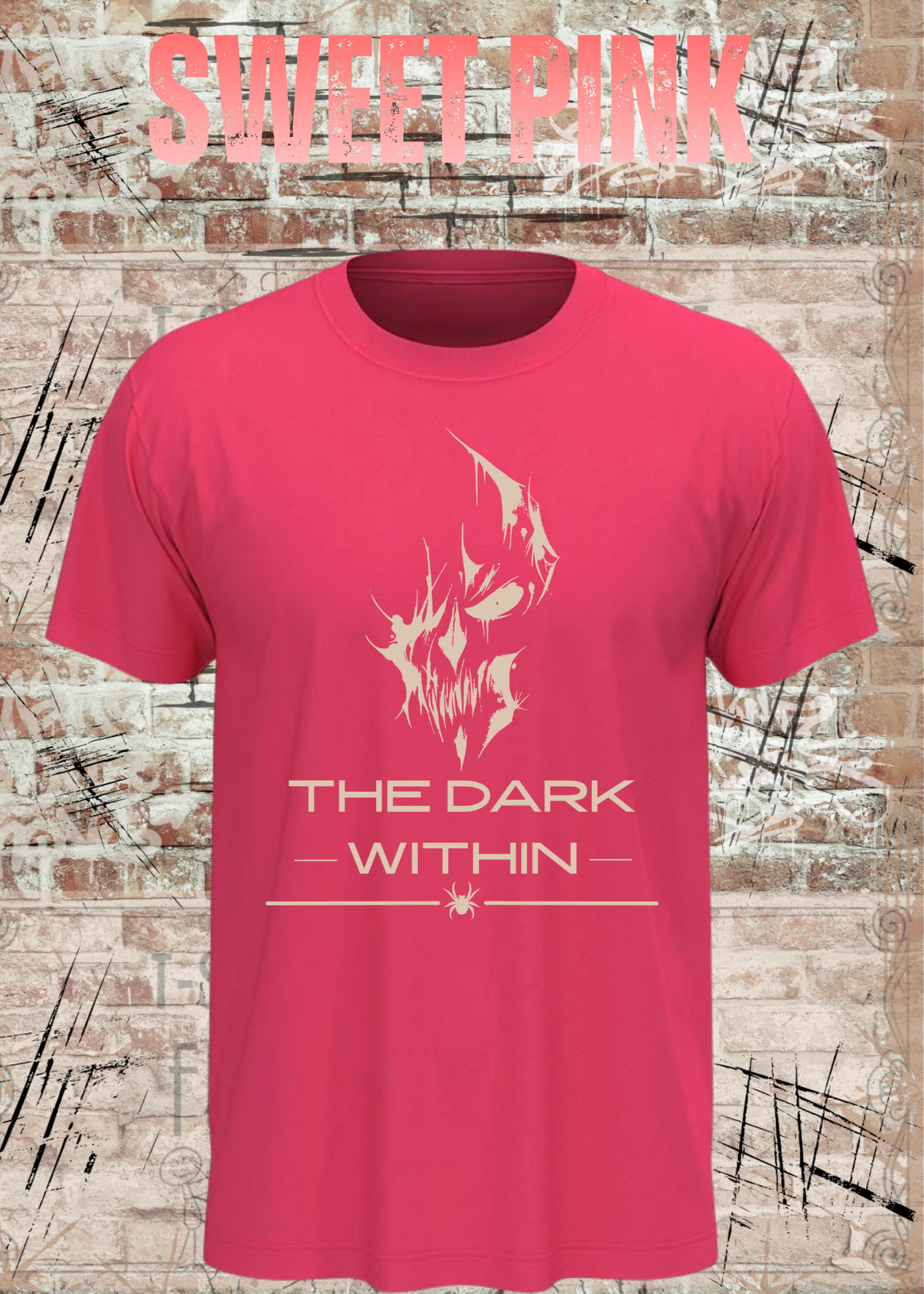 THE DARK WITHIN | Gothic Totenkopf T-Shirt | Rock & Metal Skull Shirt | Unisex