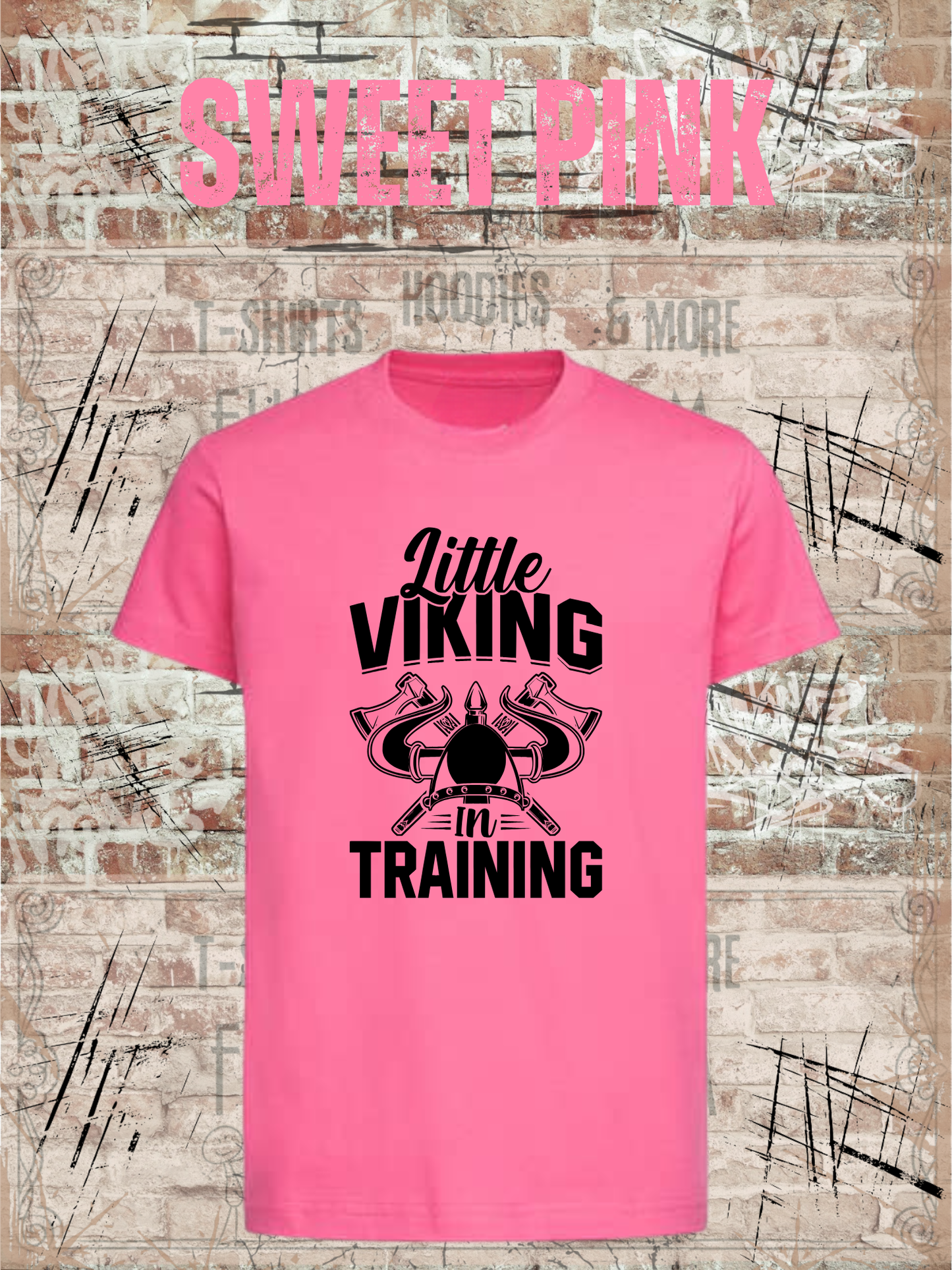 Kinder T-Shirt Little Viking in Training - Wikinger Shirt für Jungen & Mädchen