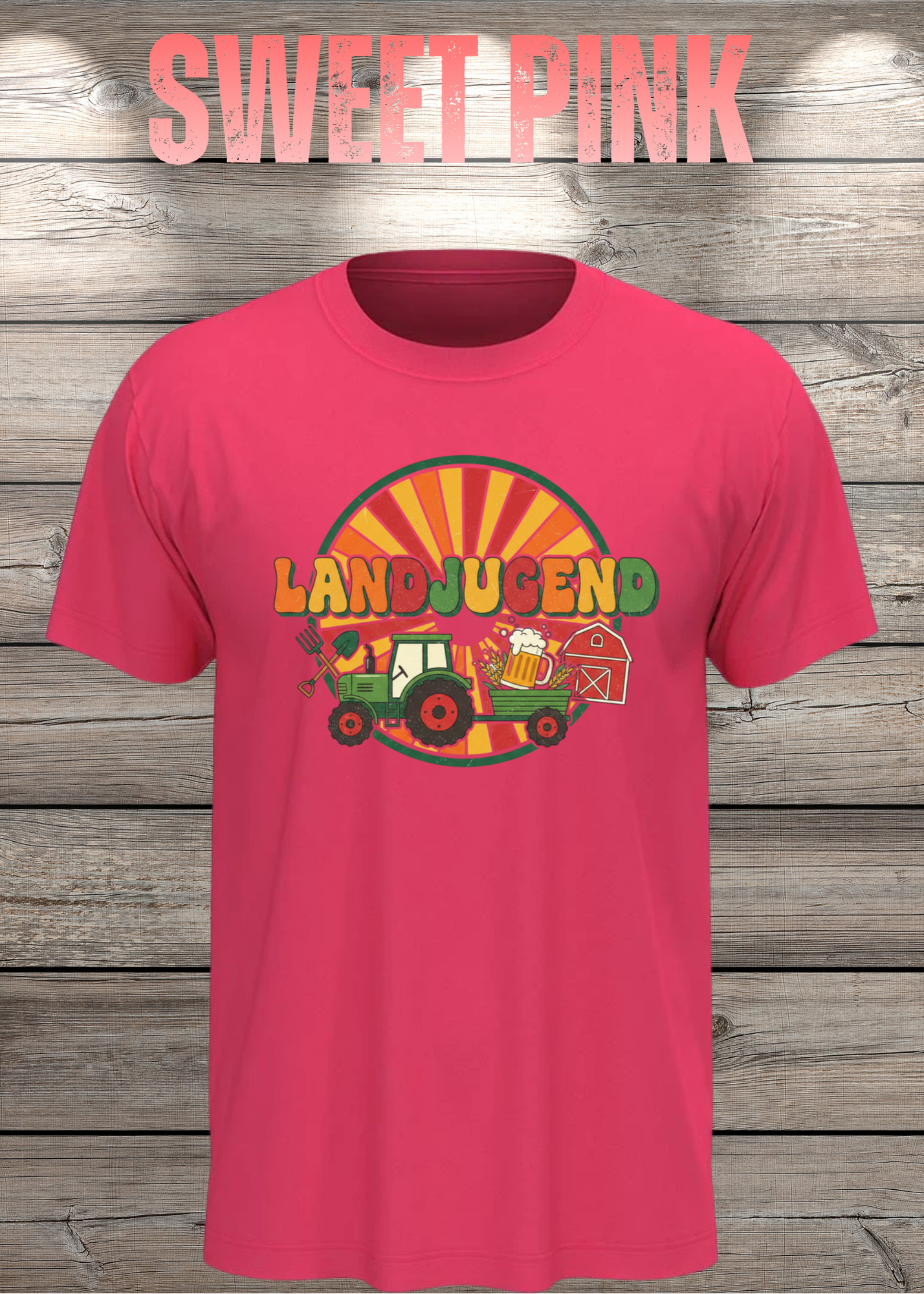 T-Shirt 'Landjugend' - Witziges Statement-Shirt für Landliebhaber
