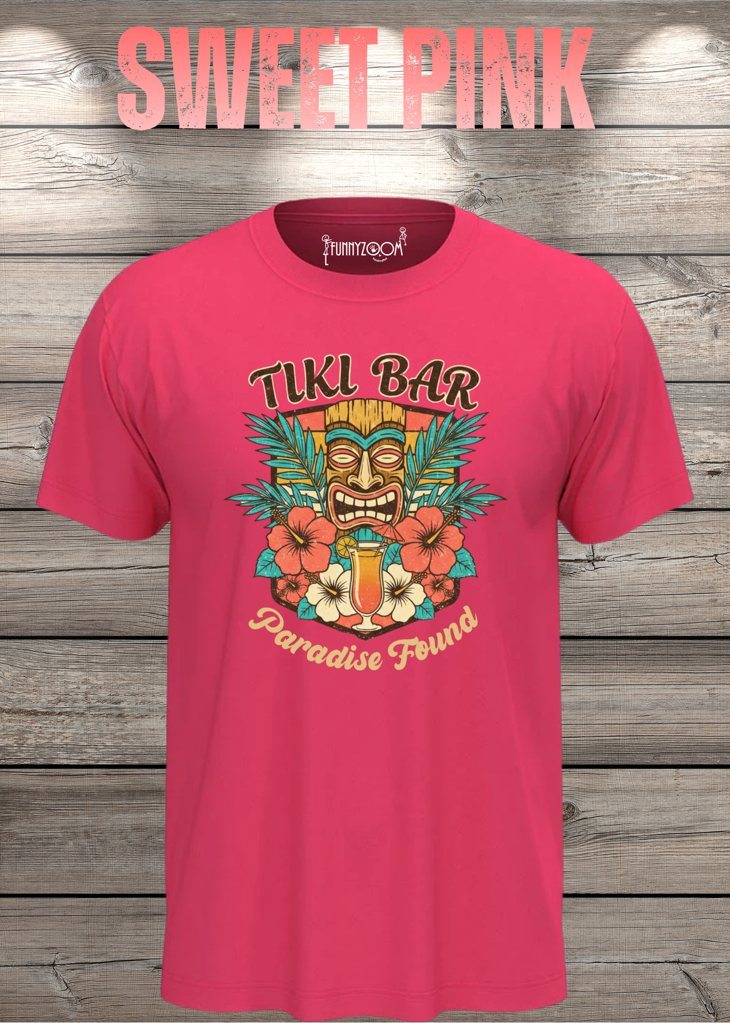 T-Shirt Tiki Bar - Witziger Spruch - Geschenkidee Unisex - Tropical Vibes