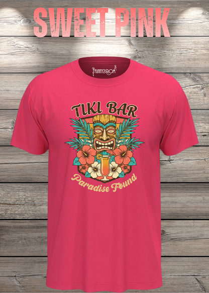 T-Shirt Tiki Bar in Sweet Pink.