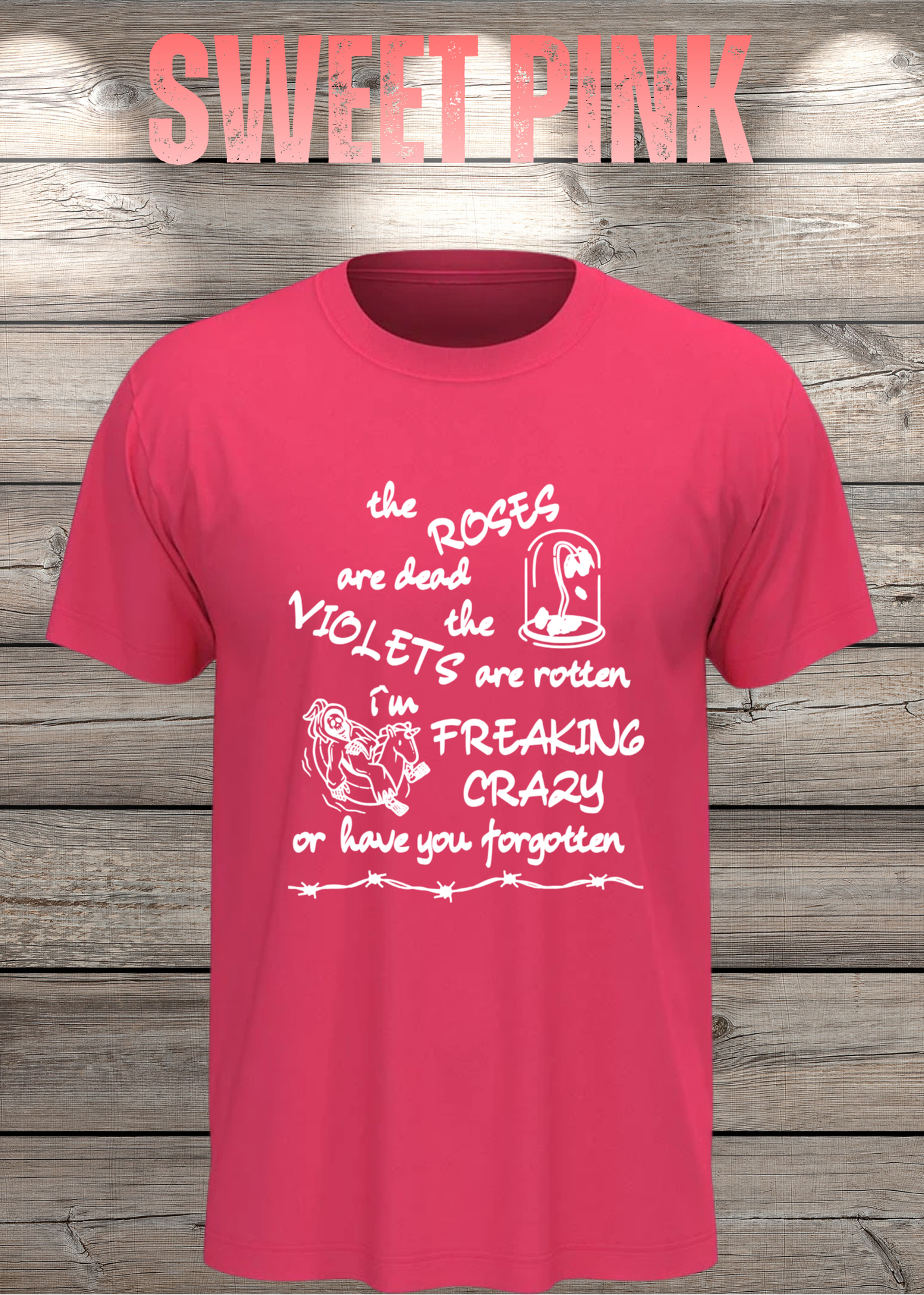 T-Shirt I'm Freaking Crazy - Lustiger Spruch Geschenkidee Geburtstag Unisex Statement