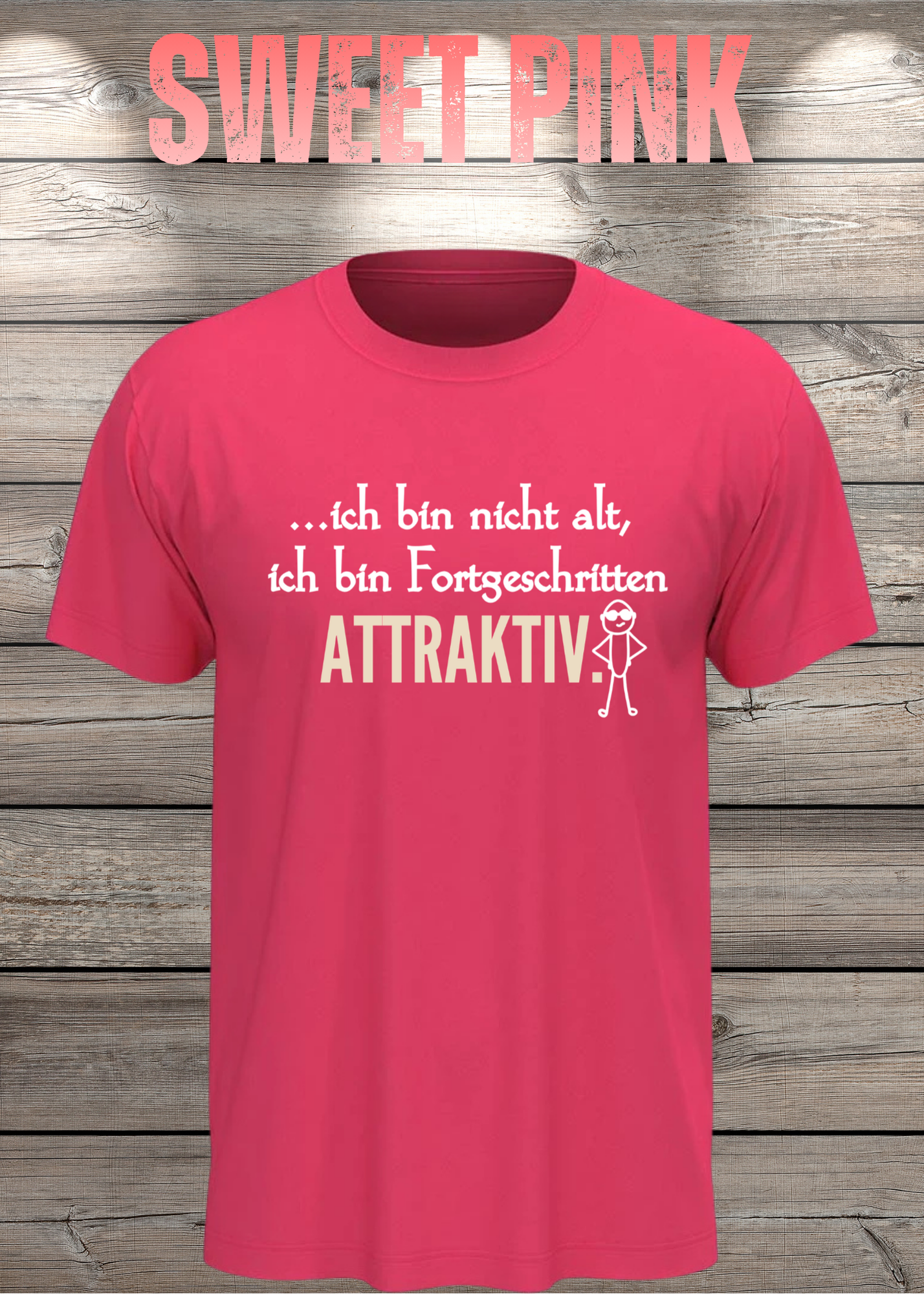 Ich bin nicht alt - ich bin fortgeschritten attraktiv! Herren T-Shirt