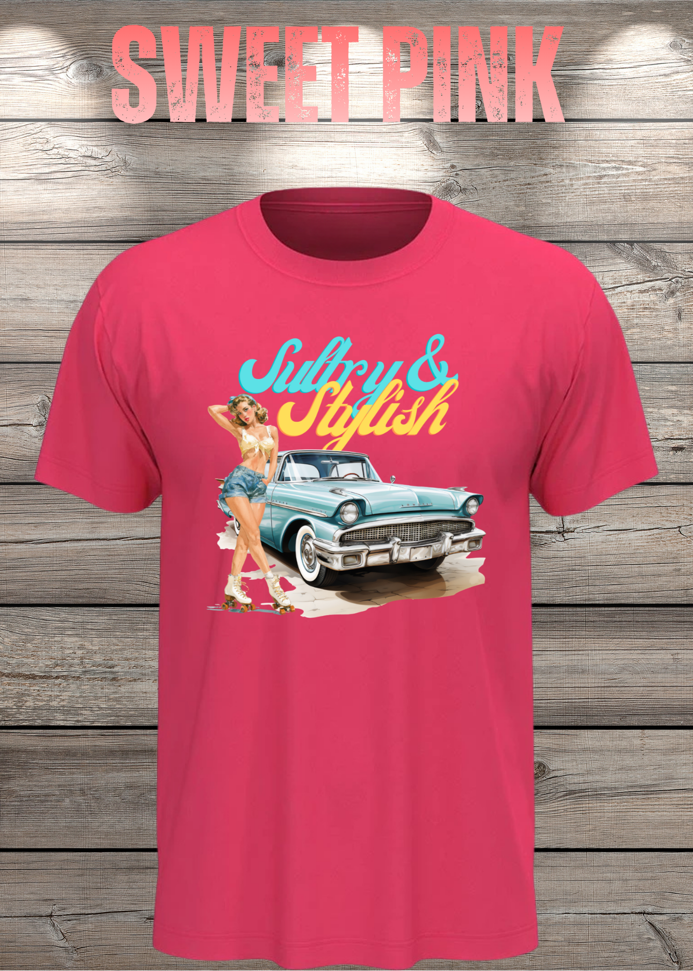 Sultry & Stylish - Vintage Look T-Shirt Unisex