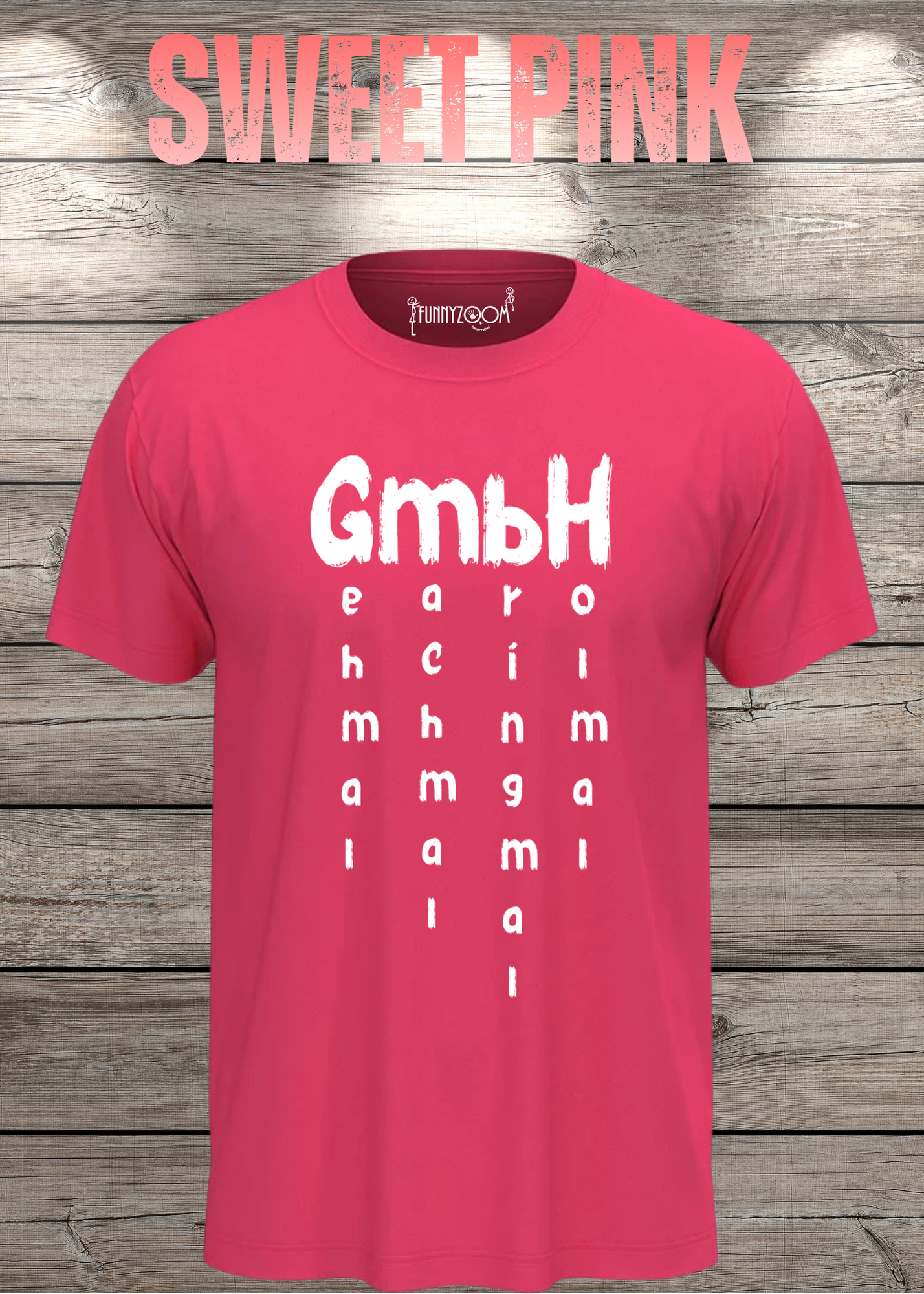 GmbH T-Shirt - Geh mal mach mal bring mal hol mal - Witziges Büro Statement Shirt - Lustiges Geschenk Unisex