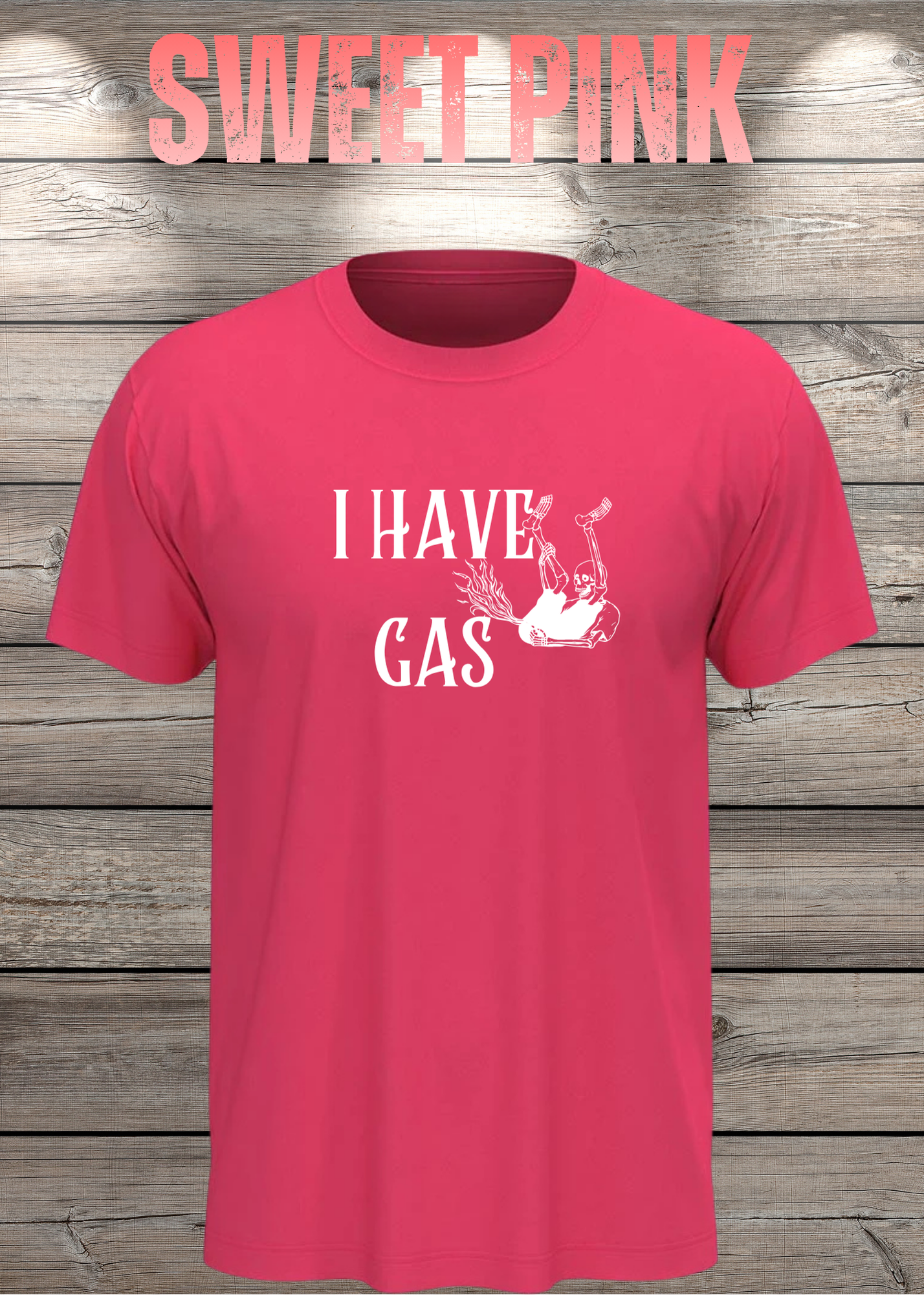T-Shirt 'I Have Gas' - Sarkastisches Pupsen-Shirt für Ehrliche