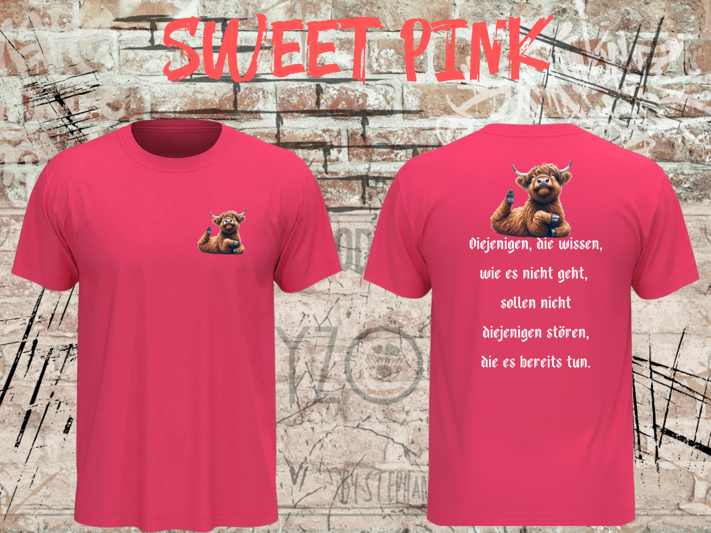 T-Shirt Unisex - Diejenigen, die wissen wie es geht, sollen nicht diejenigen stören die es bereits tun - Lustiger Spruch