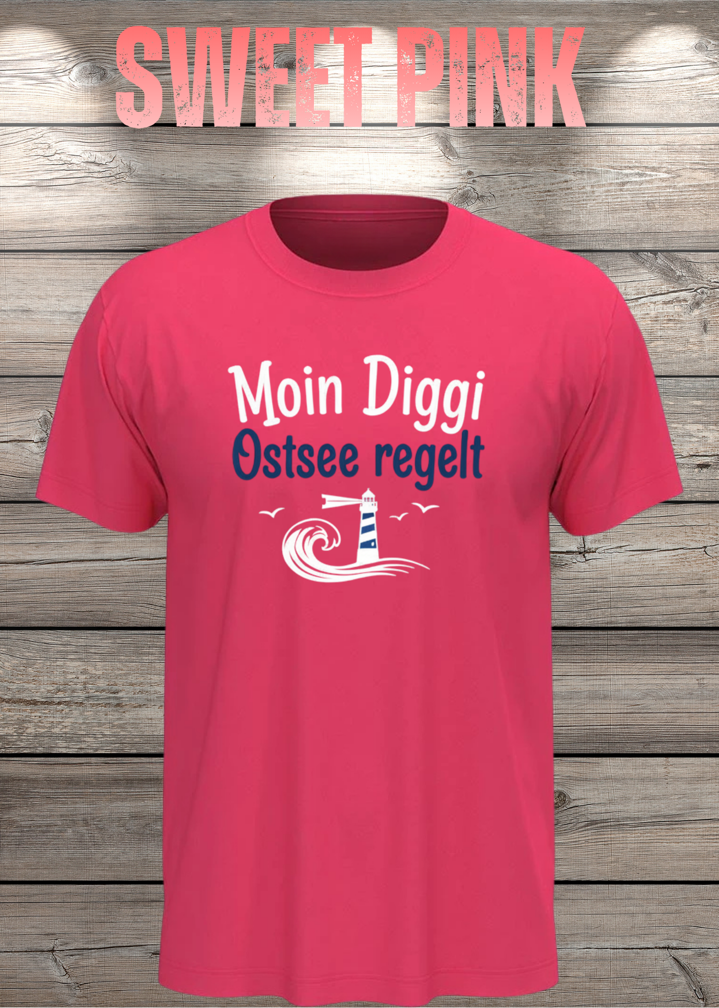 Unisex T-Shirt Moin Diggi Ostsee regelt