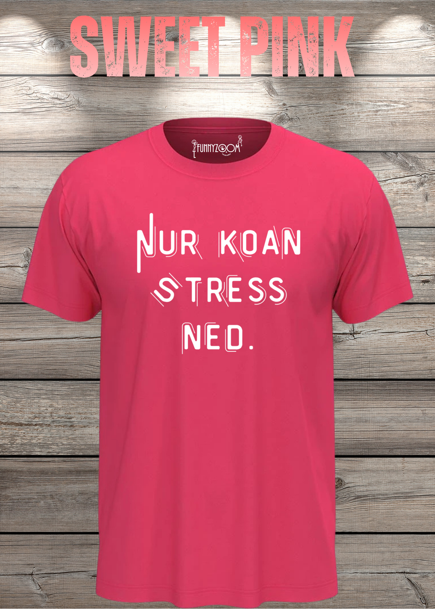 T-Shirt Nur Koan Stress ned - Bayern T-Shirt Lustige Sprüche Geschenkidee - Geburtstag Unisex viele Farben