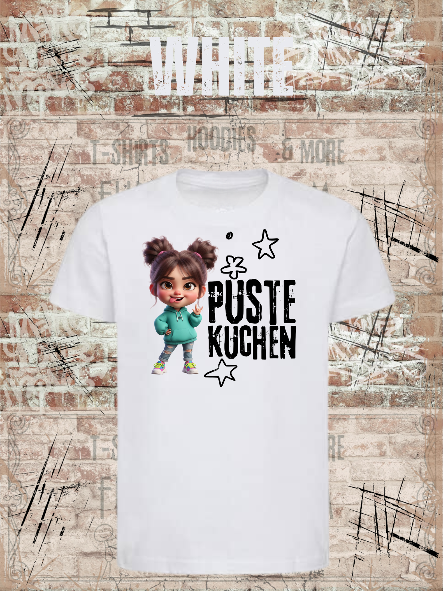 Pustekuchen! - Witziges Kinder T-Shirt Kurzarm
