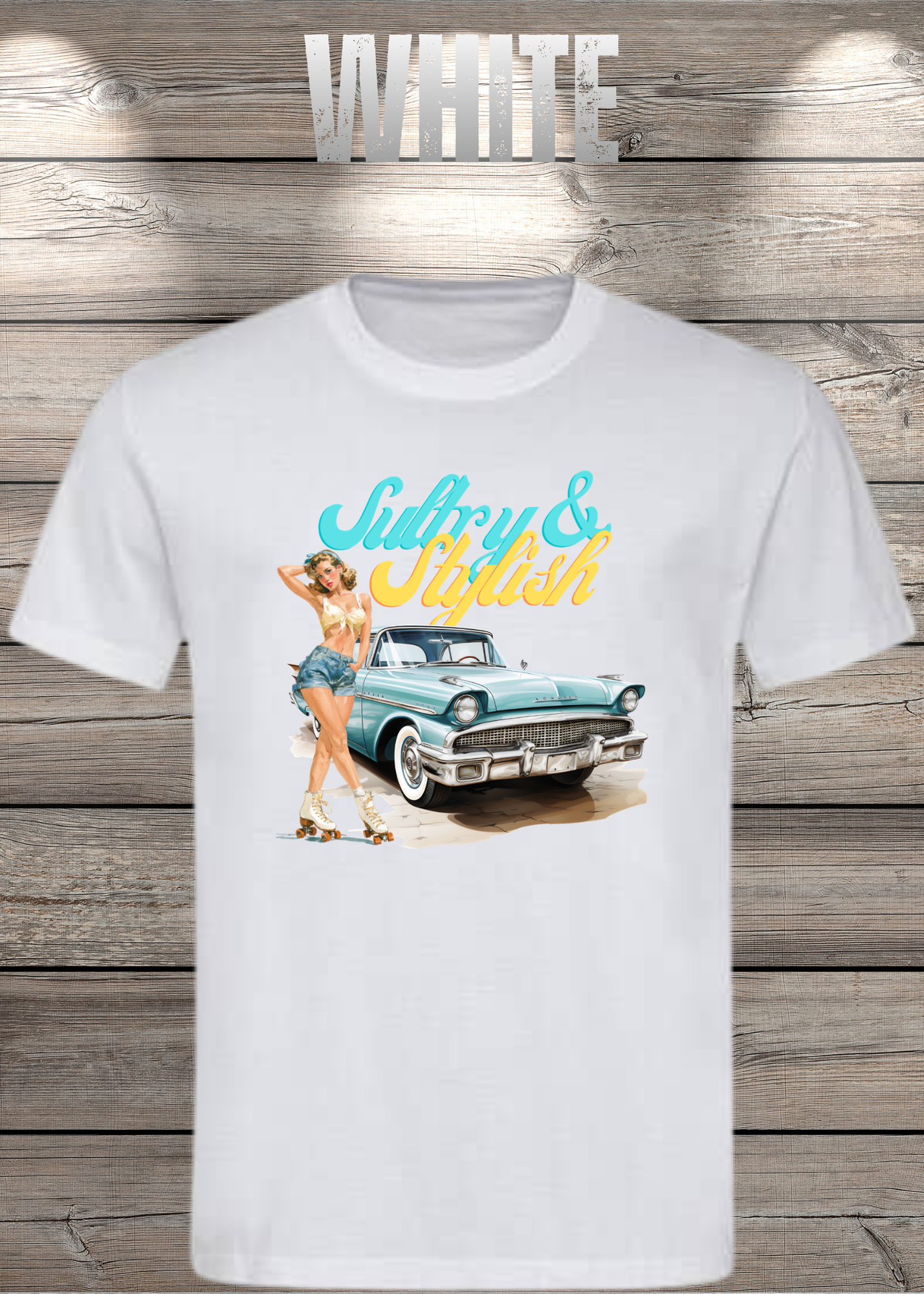 Sultry & Stylish - Vintage Look T-Shirt Unisex