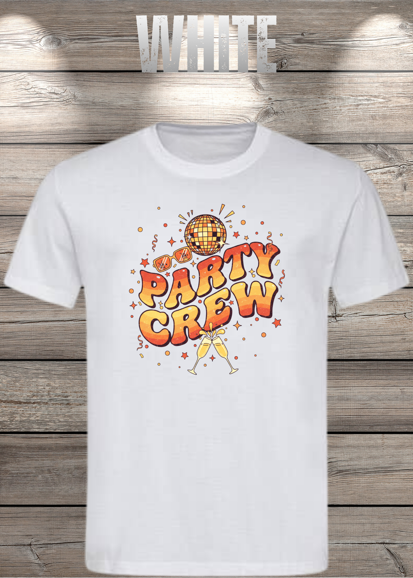 T-Shirt 'Party Crew' - Witziges Party-Shirt für echte Feierlöwen