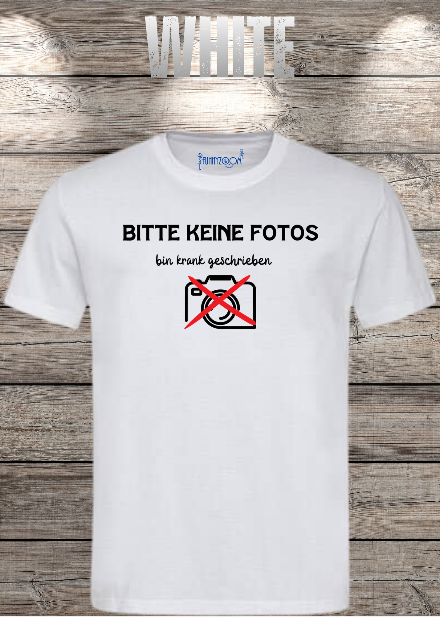 Krankgeschrieben T-Shirt - Witziges Statement Shirt - Lustiges Geschenk - Unisex