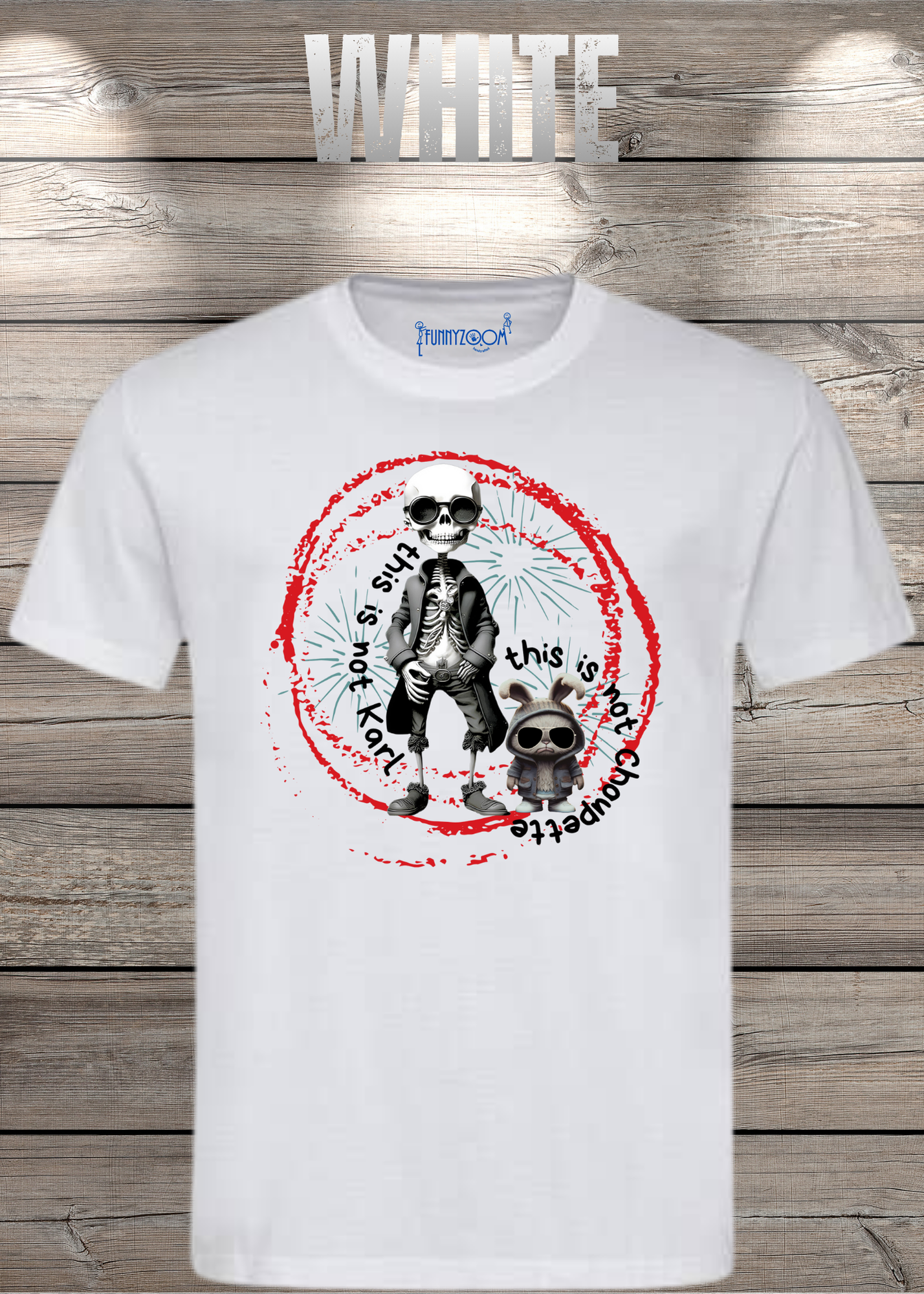T-Shirt 'This is not Karl this is not Choupette' - Fashion Humor Geschenk Unisex