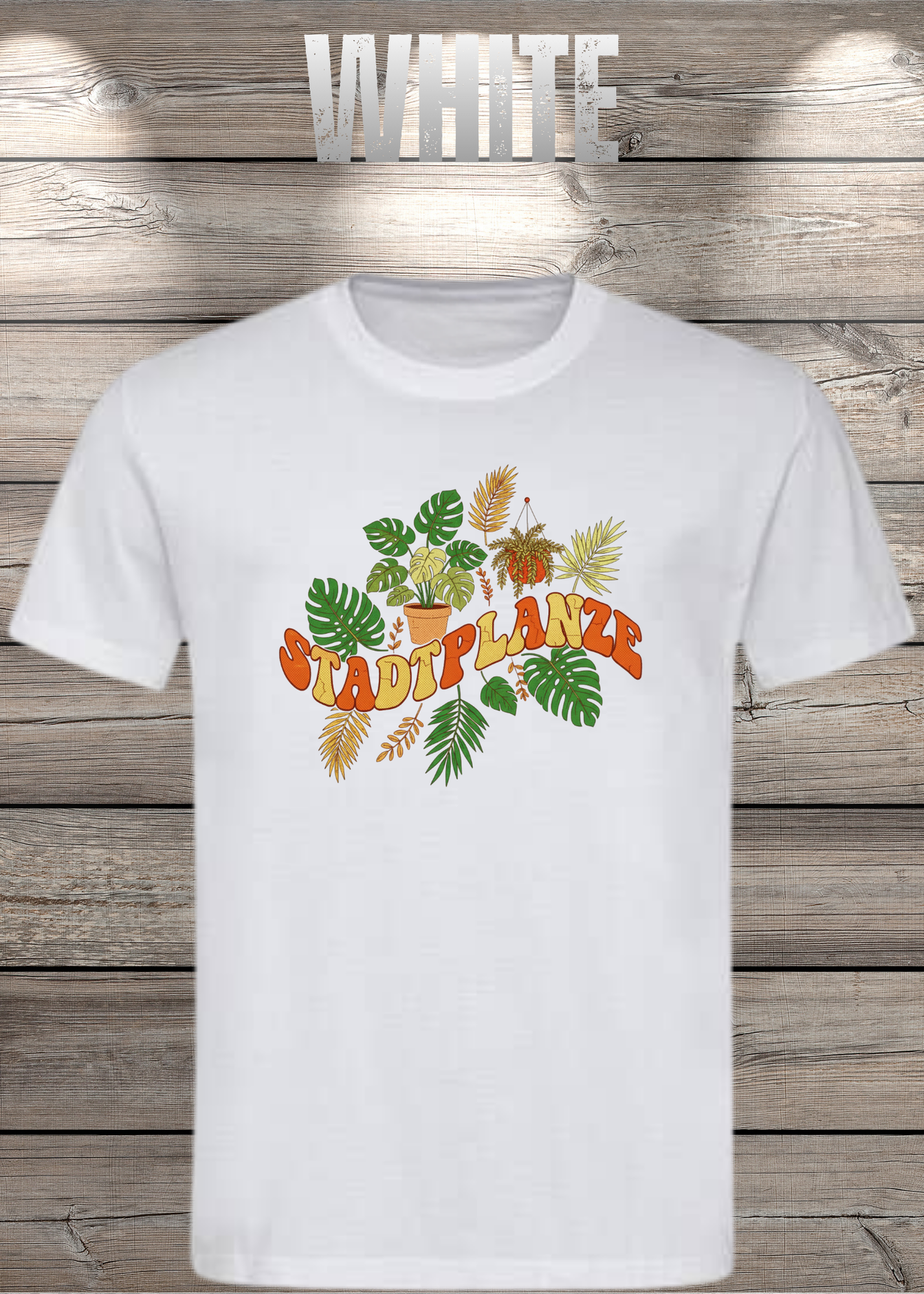 T-Shirt 'Stadtpflanze' - Witziges Spruch-Shirt für Urban-Naturliebhaber