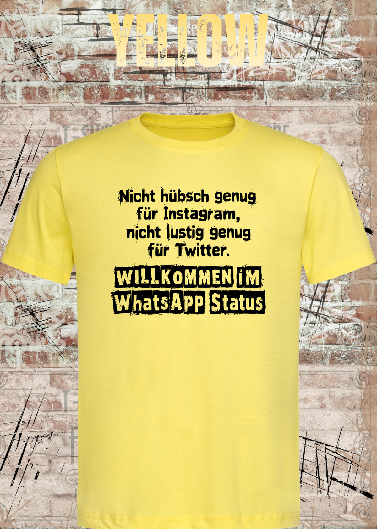 Nicht hübsch genug – Lustiges Statement T-Shirt | FunnyZoom