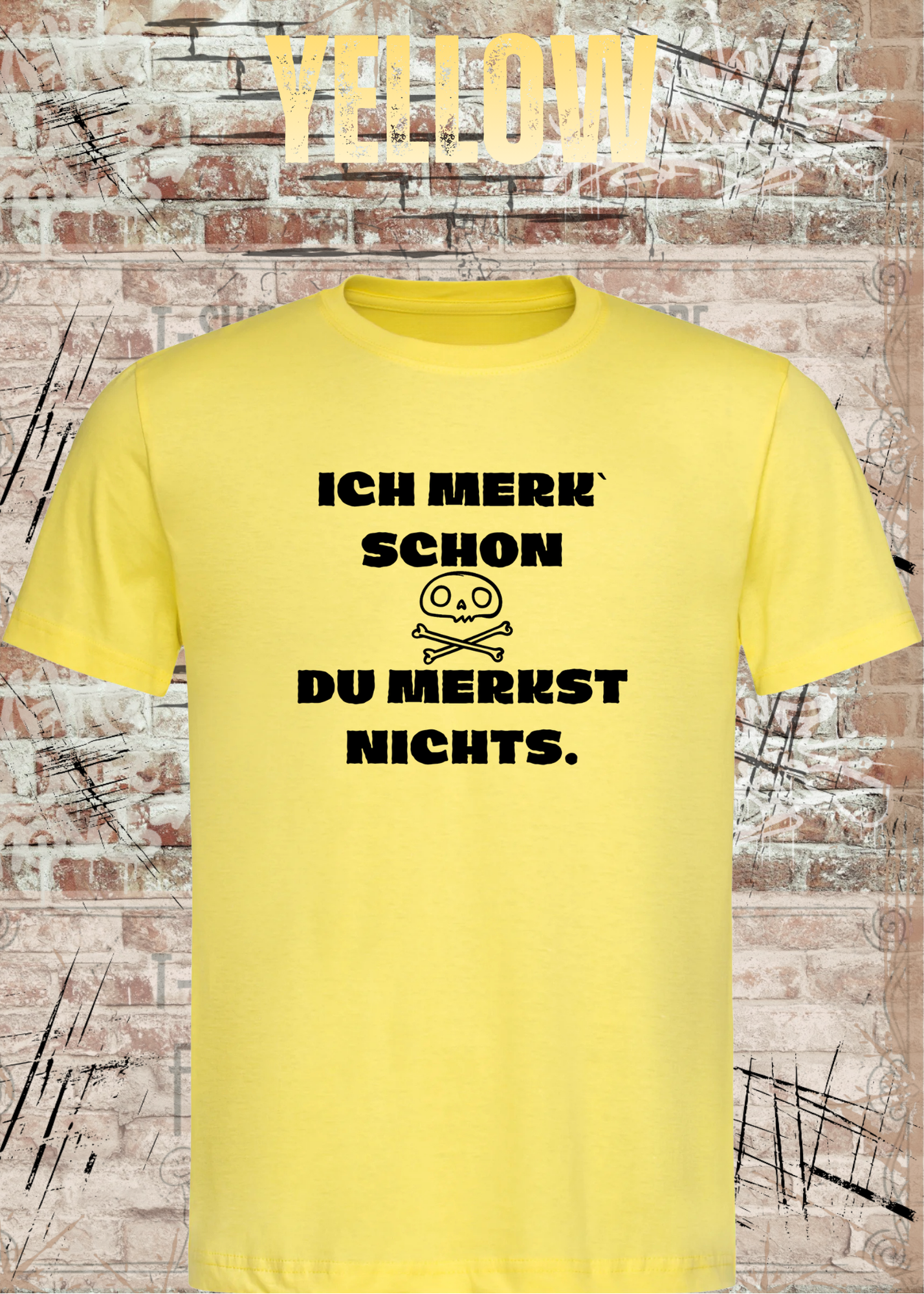 Lustiges T-Shirt „Ich merk' schon – Du merkst nichts“ | Sarkasmus Humor Shirt