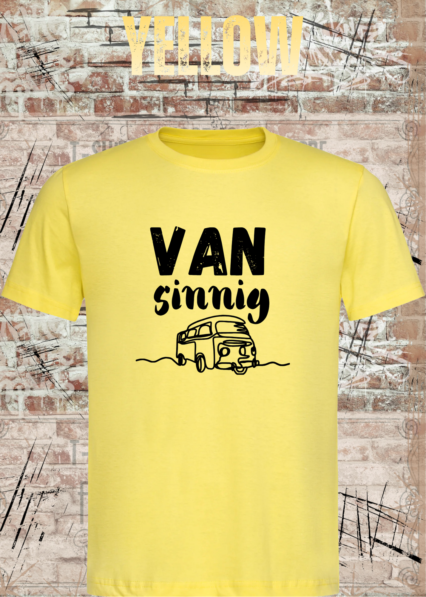 Van Sinnig! Camping & Van Life Unisex T-Shirt | Lustiges Camper Shirt